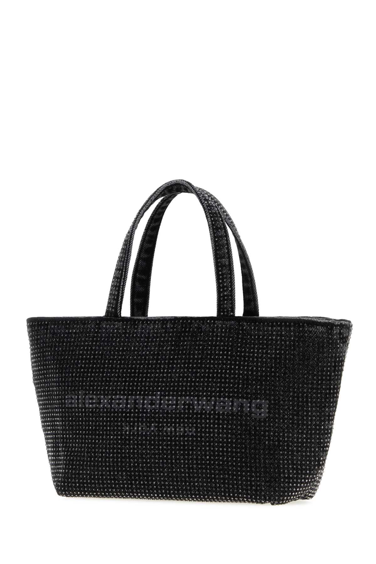Alexander Wang Women Embellished Denim Small Punch Handbag ALEXANDER WANG