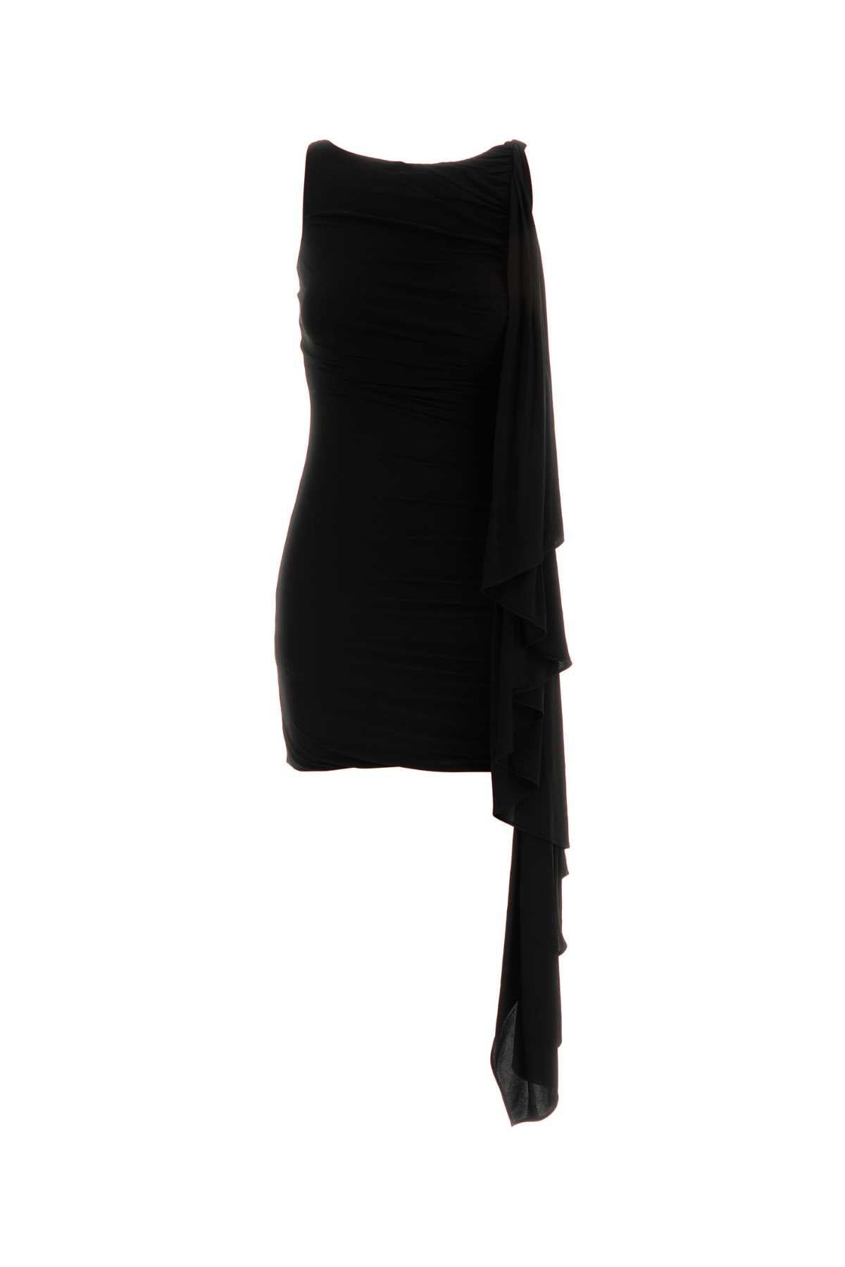 Alexander Wang Women Black Jersey Mini Dress ALEXANDER WANG