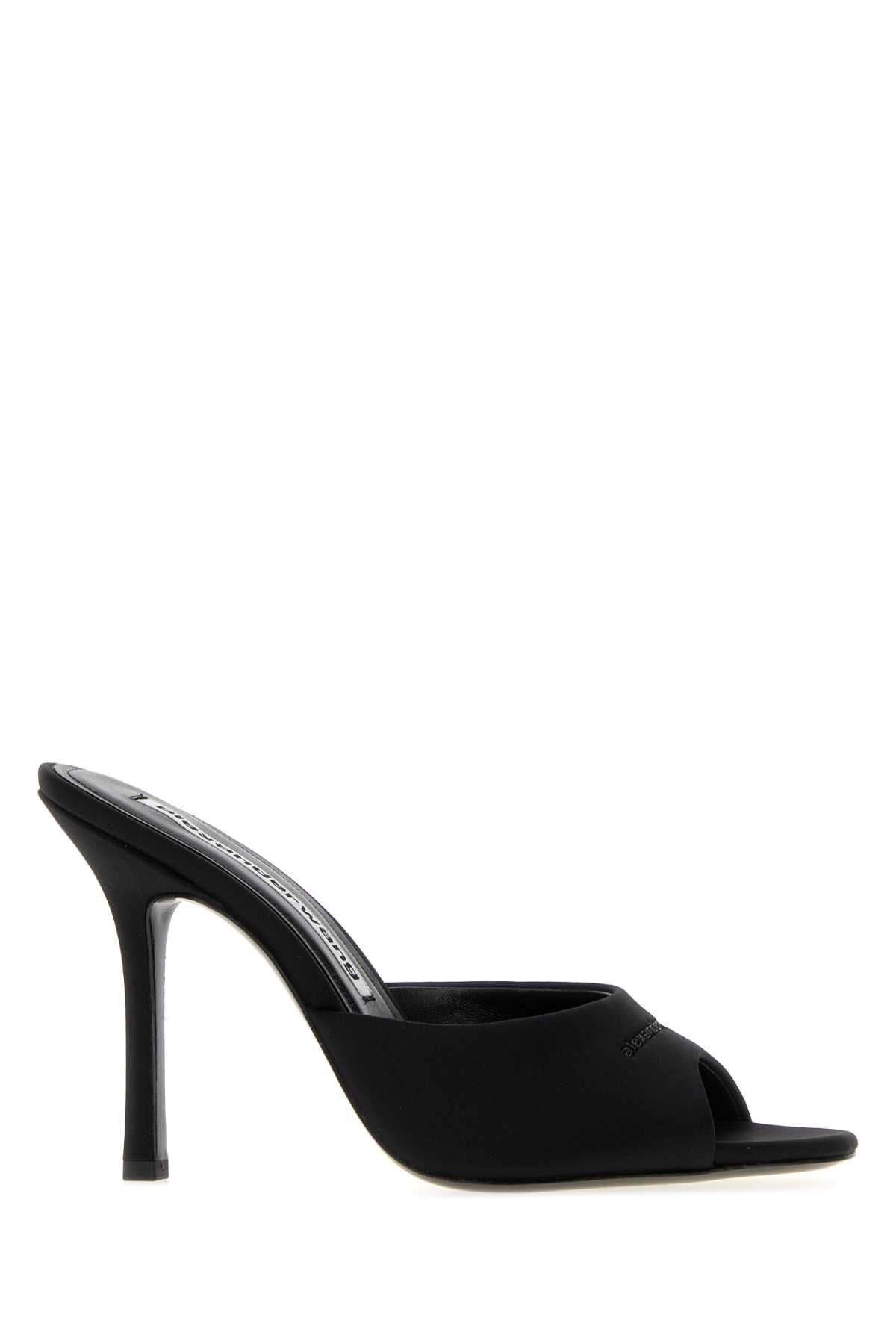 Alexander Wang Women Black Fabric Mules ALEXANDER WANG