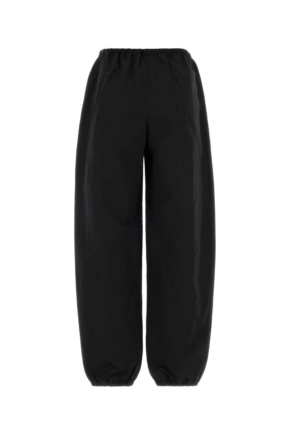 Alexander Wang Women Black Tech Jersey Joggers ALEXANDER WANG