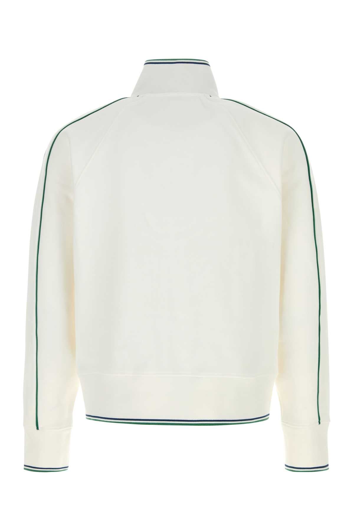 Burberry Men White Jersey Sweatshirt BURBERRY