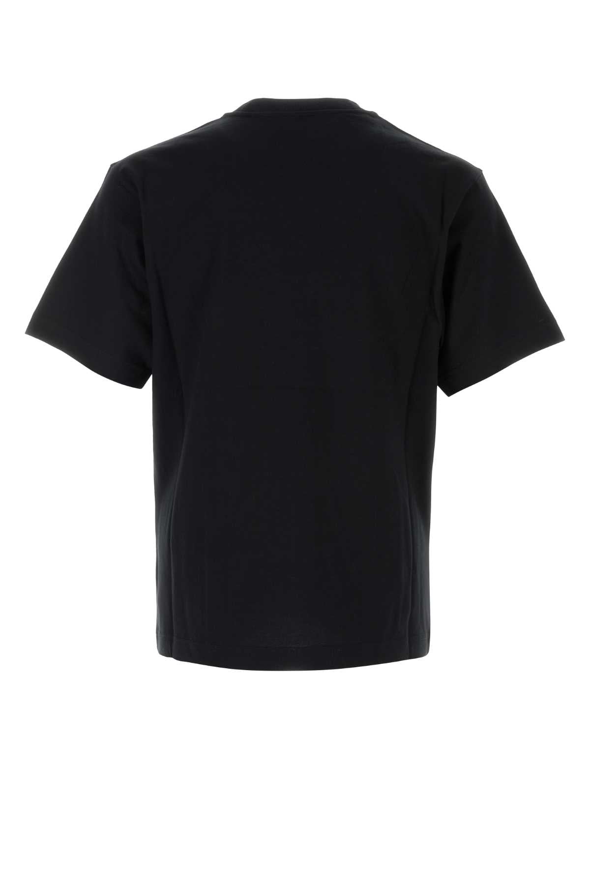 Burberry Men Black Cotton T-Shirt BURBERRY