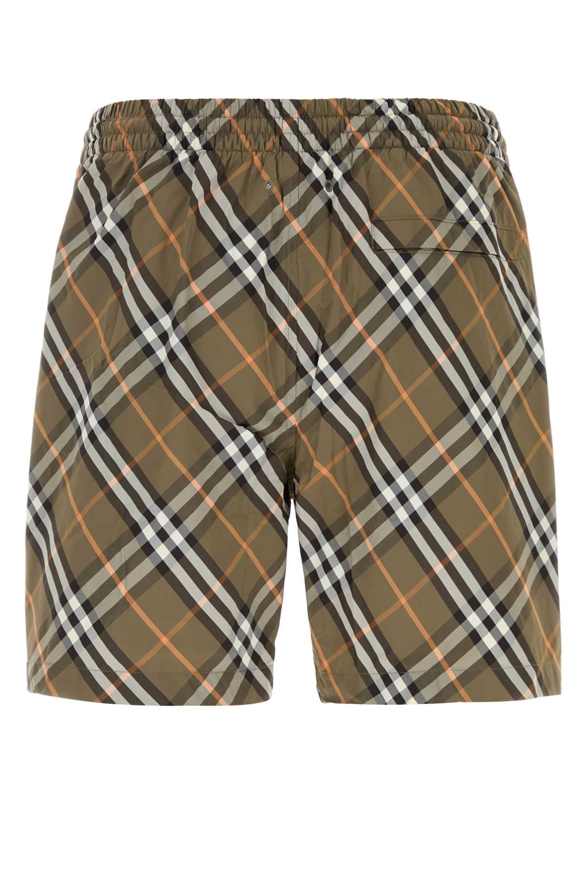 Burberry Men Embroidered Nylon Swimming Shorts BURBERRY
