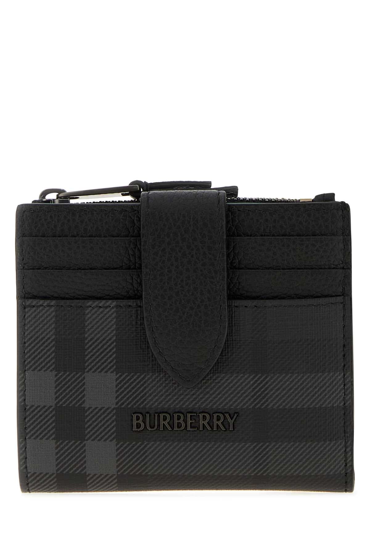 Burberry Men Printed Canvas Card Holder BURBERRY