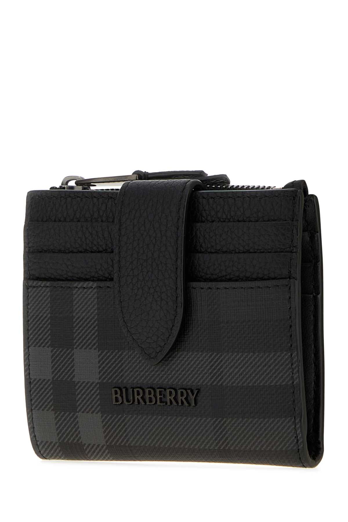 Burberry Men Printed Canvas Card Holder BURBERRY