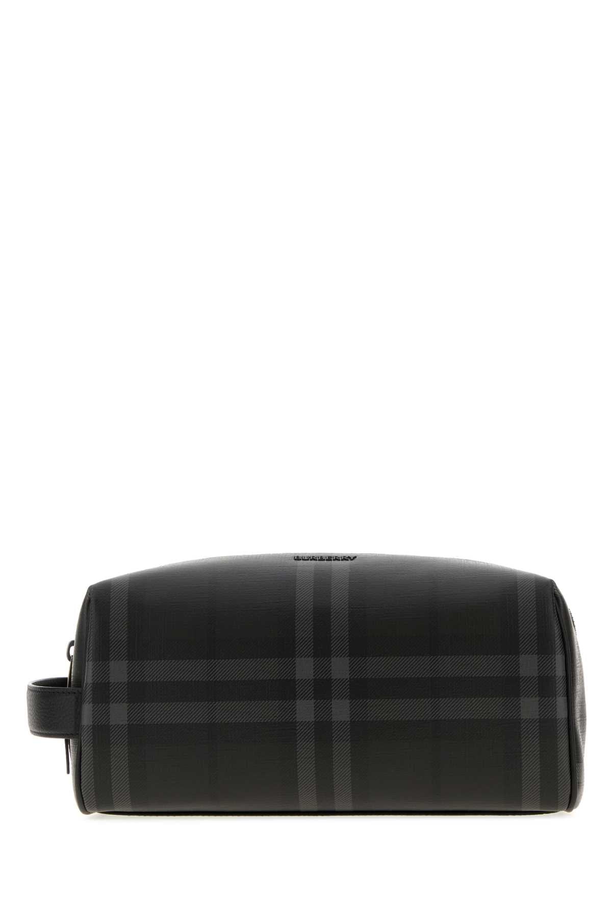 Burberry Men Printed Canvas City Check Beauty Case BURBERRY