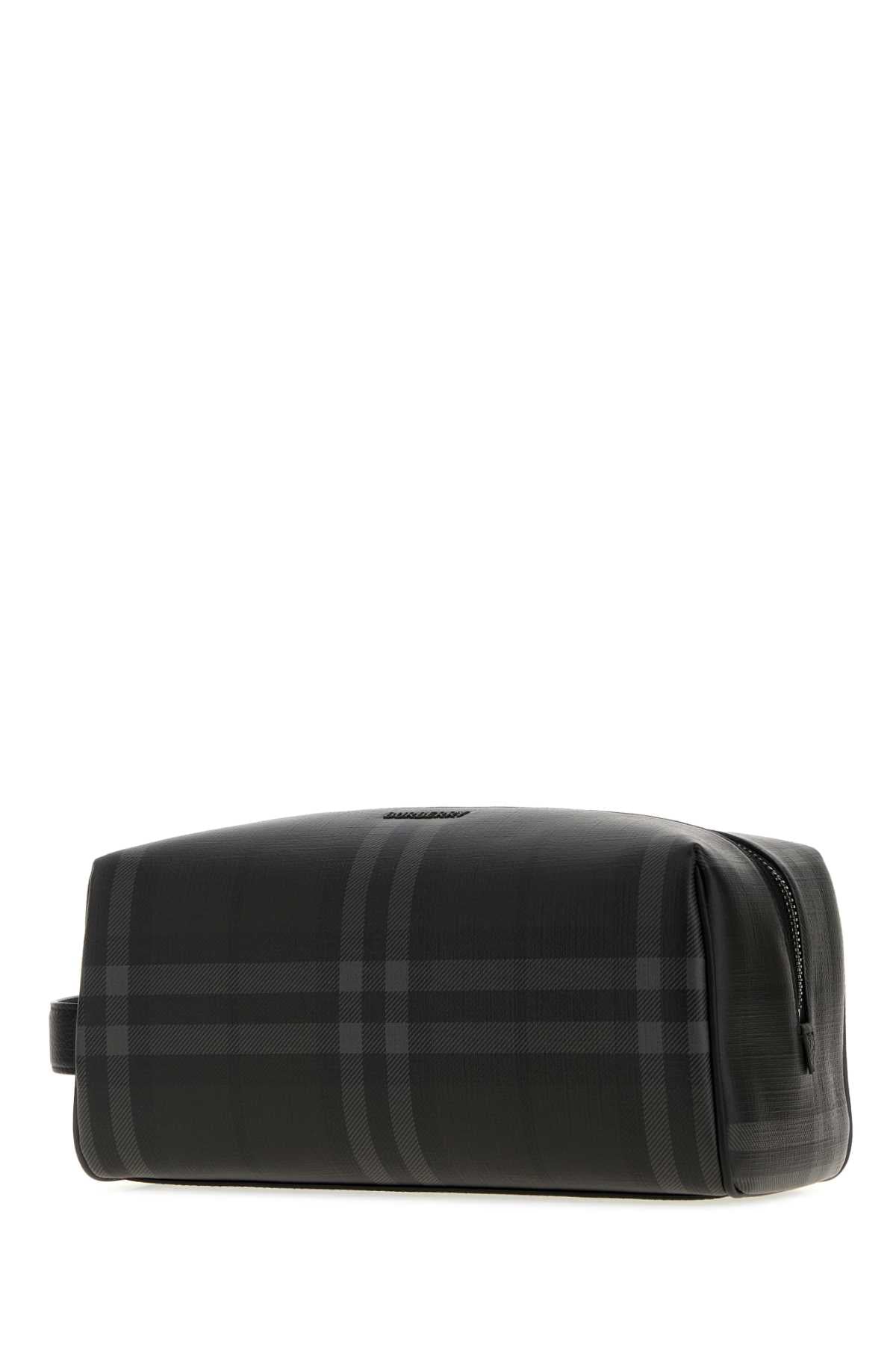 Burberry Men Printed Canvas City Check Beauty Case BURBERRY