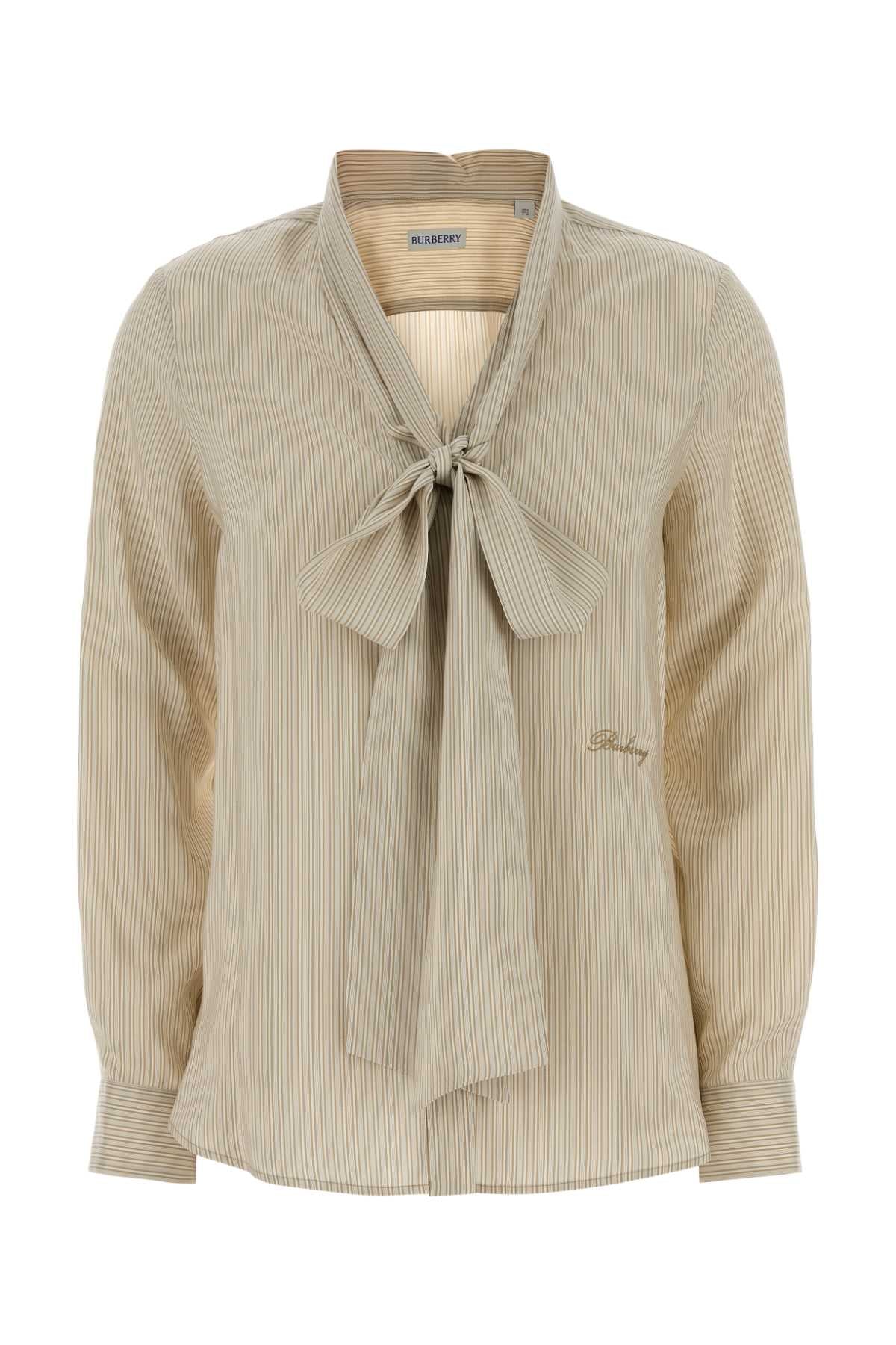 Burberry Women Embroidered Silk Shirt BURBERRY