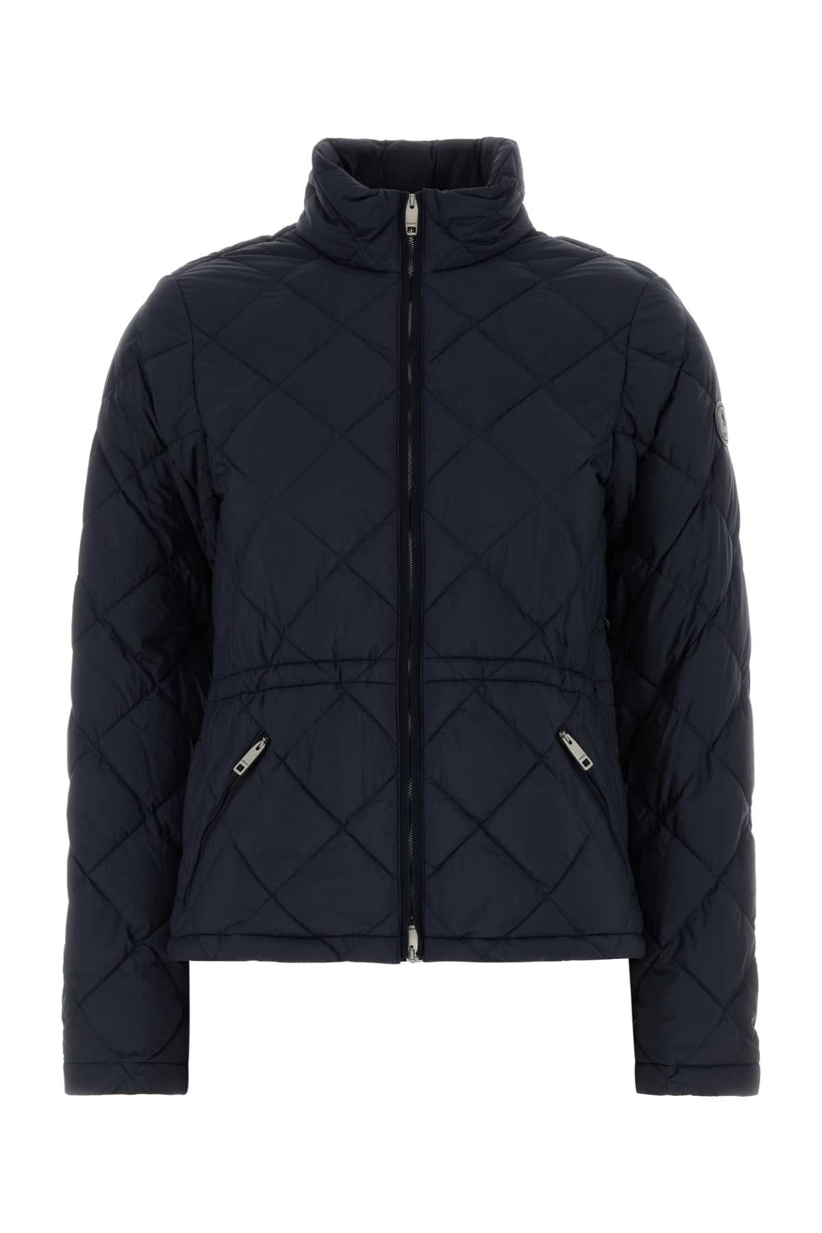 Burberry Women Navy Blue Nylon Jacket BURBERRY
