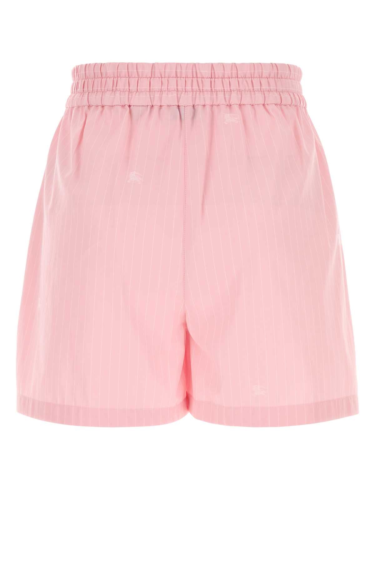 Burberry Women Embroidered Poplin Shorts BURBERRY