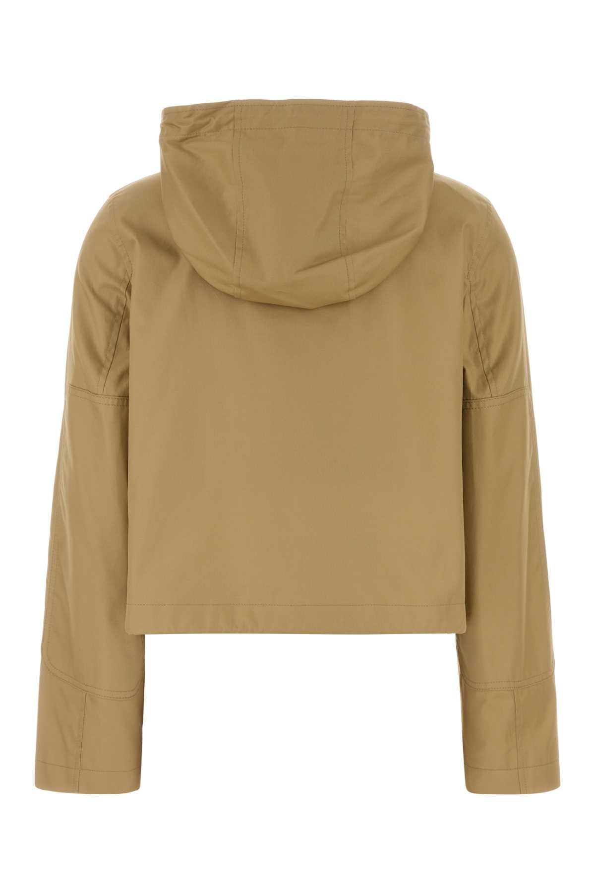 Burberry Women Beige Gabardine Jacket BURBERRY