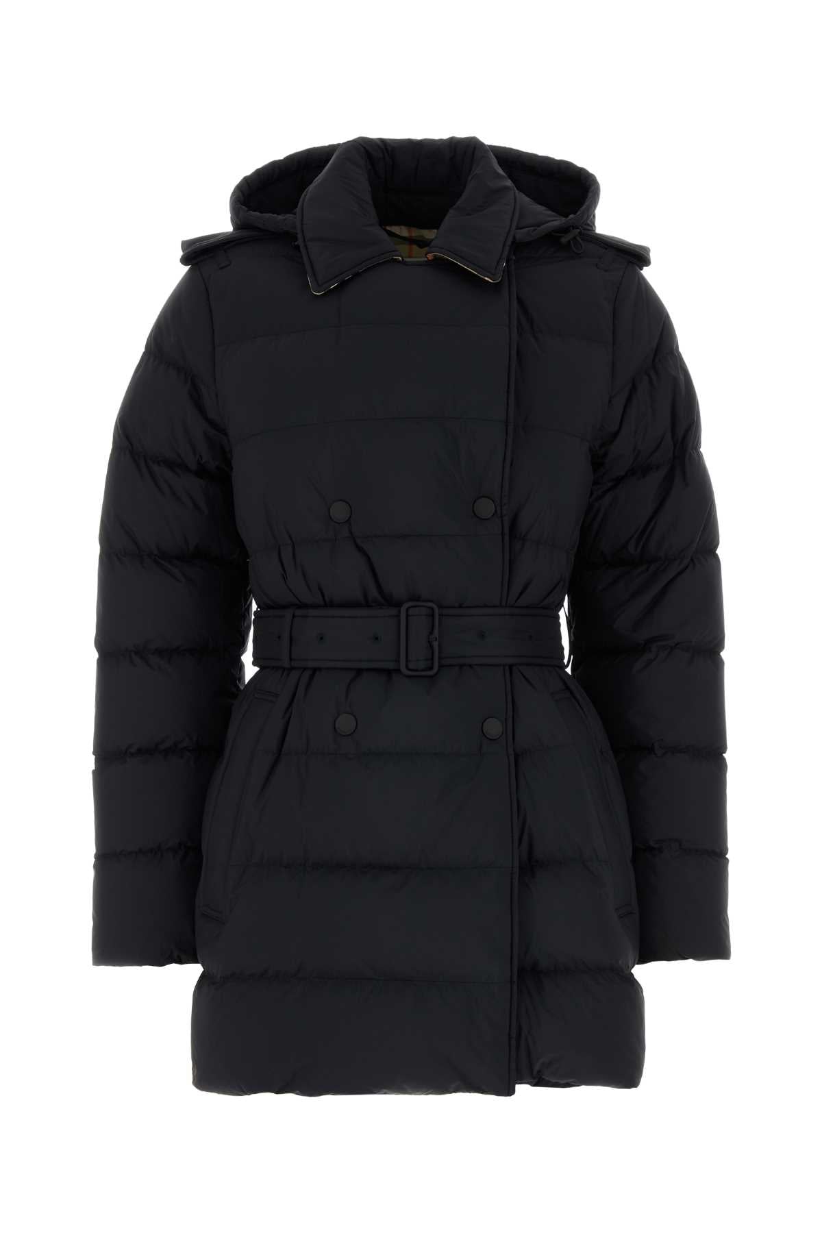 Burberry Women Midnight Blue Nylon Down Jacket BURBERRY