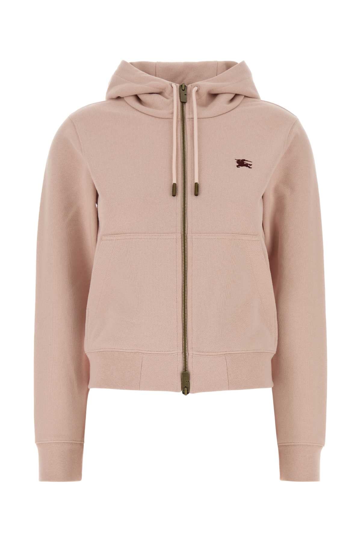 Burberry Women Pink Cotton Sweatshirt BURBERRY