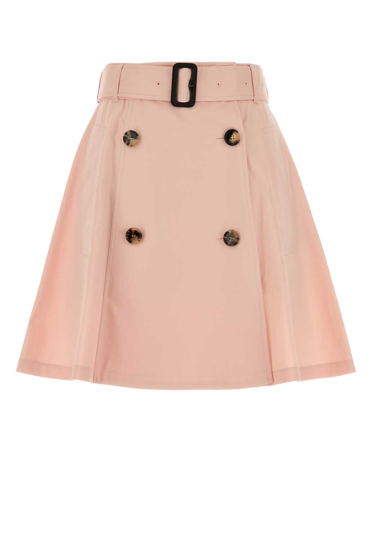 Burberry Women Pink Cotton Skirt BURBERRY