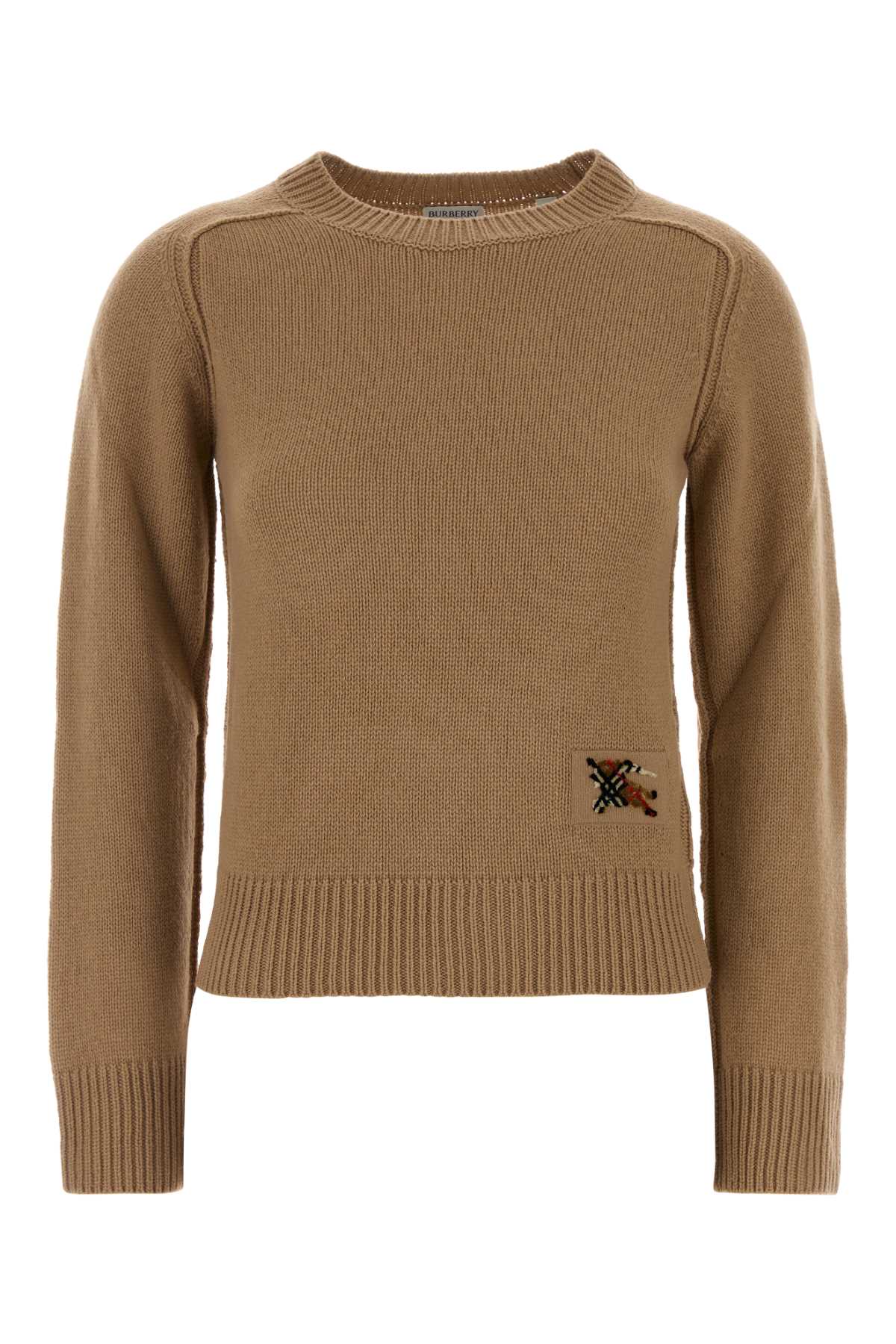 Burberry Women Beige Wool Blend Sweater BURBERRY