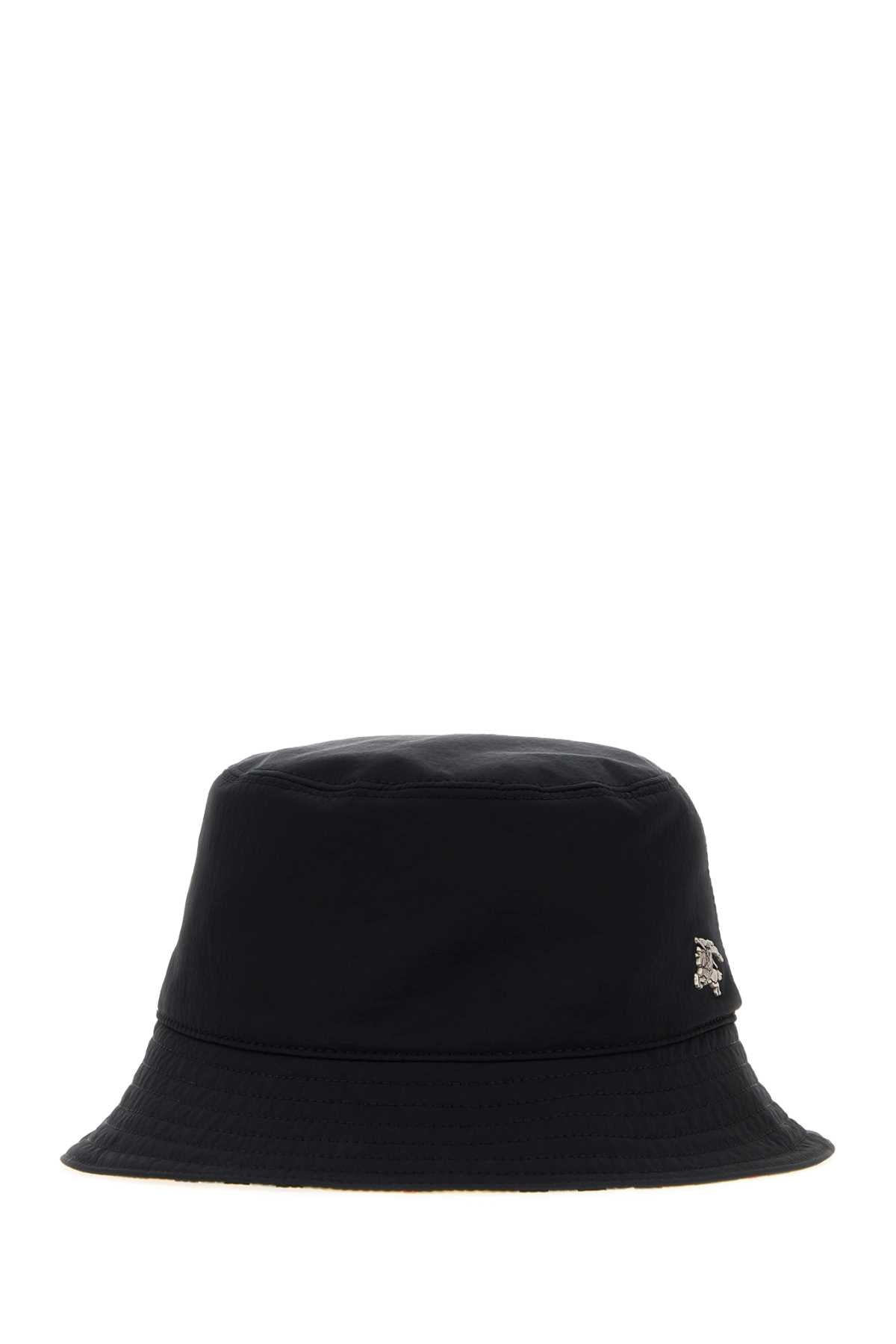 Burberry Unisex Black Nylon Bucket Hat BURBERRY
