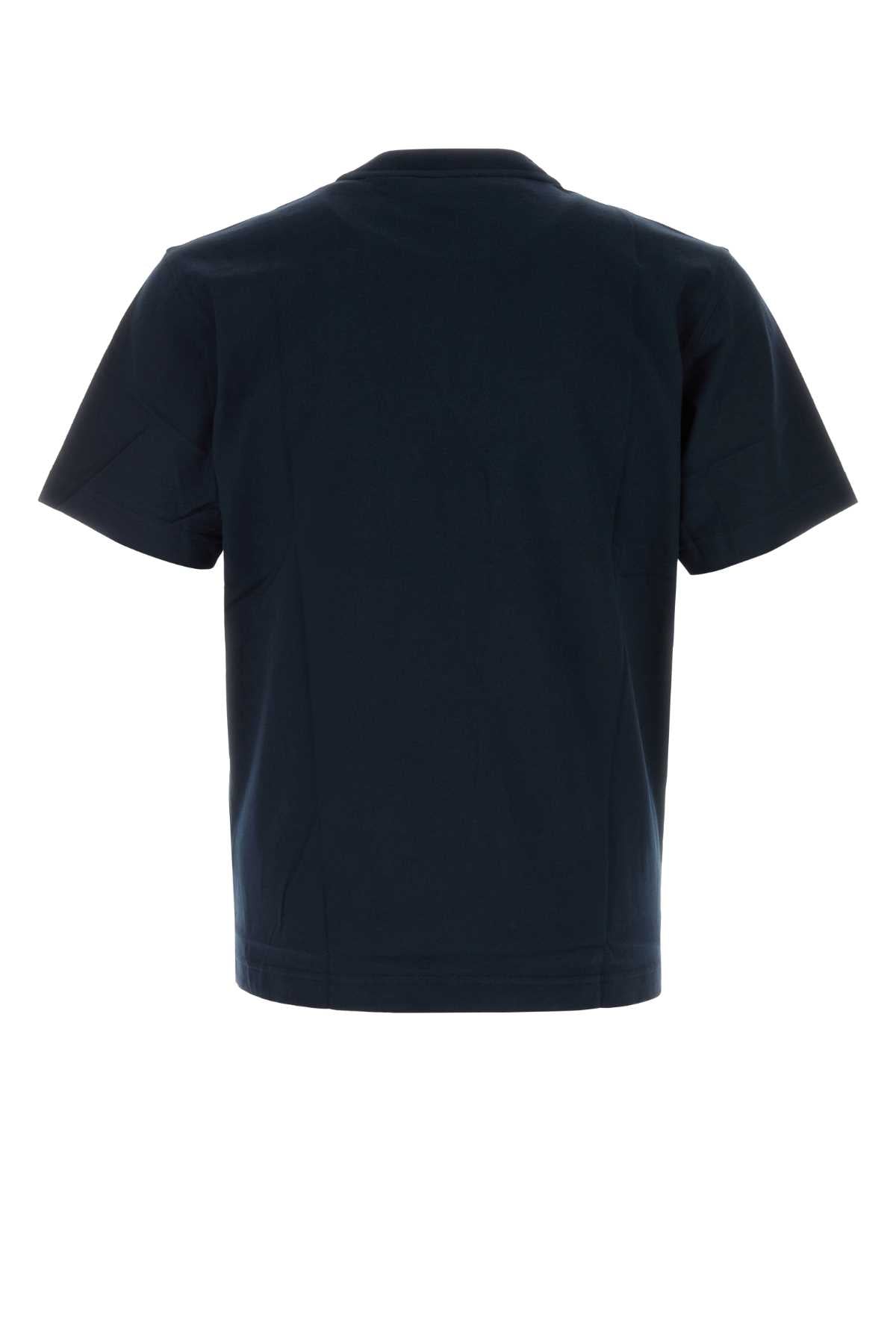 Burberry Men Midnight Blue Cotton T-Shirt BURBERRY