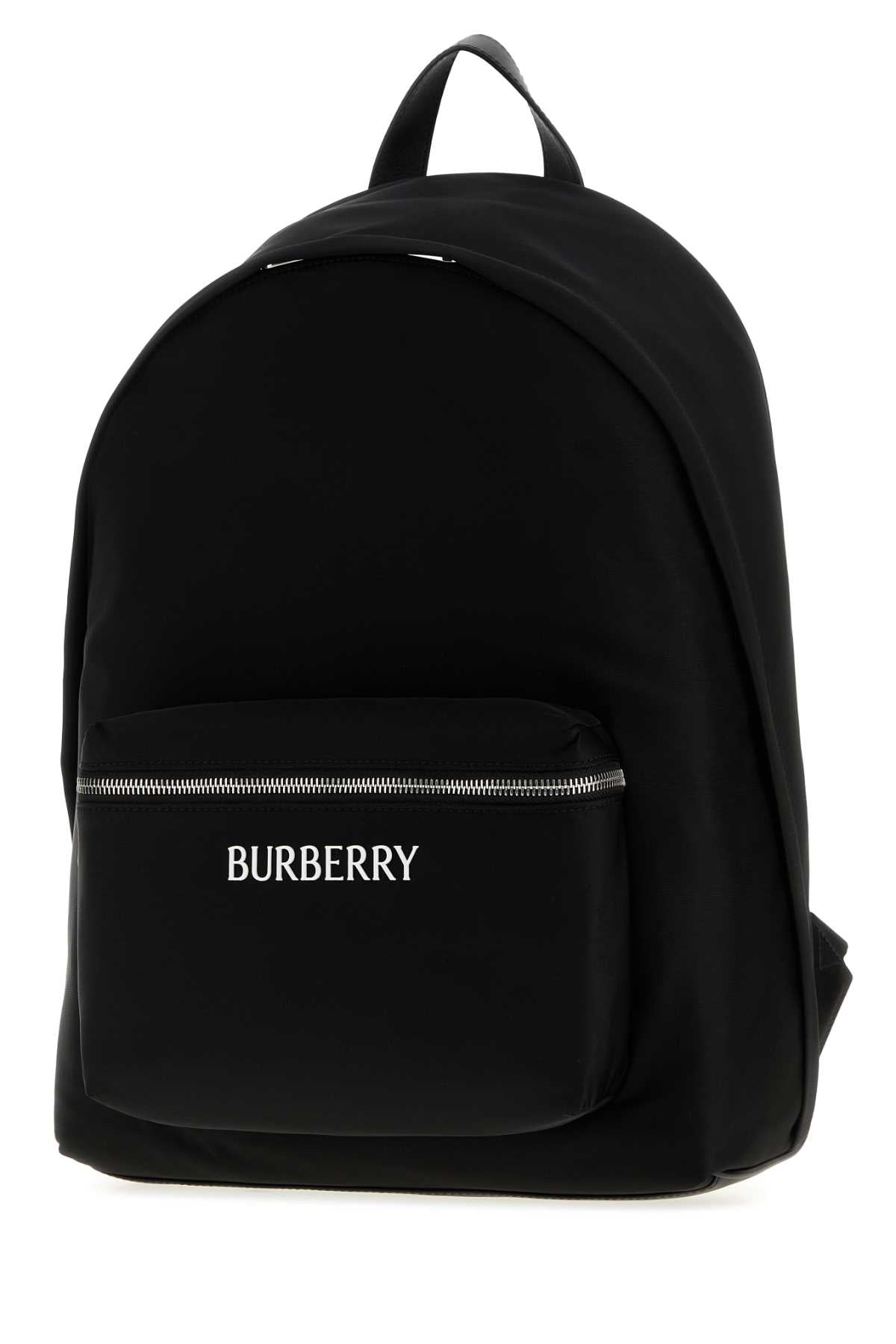 Burberry Men Black Canvas Backpack BURBERRY