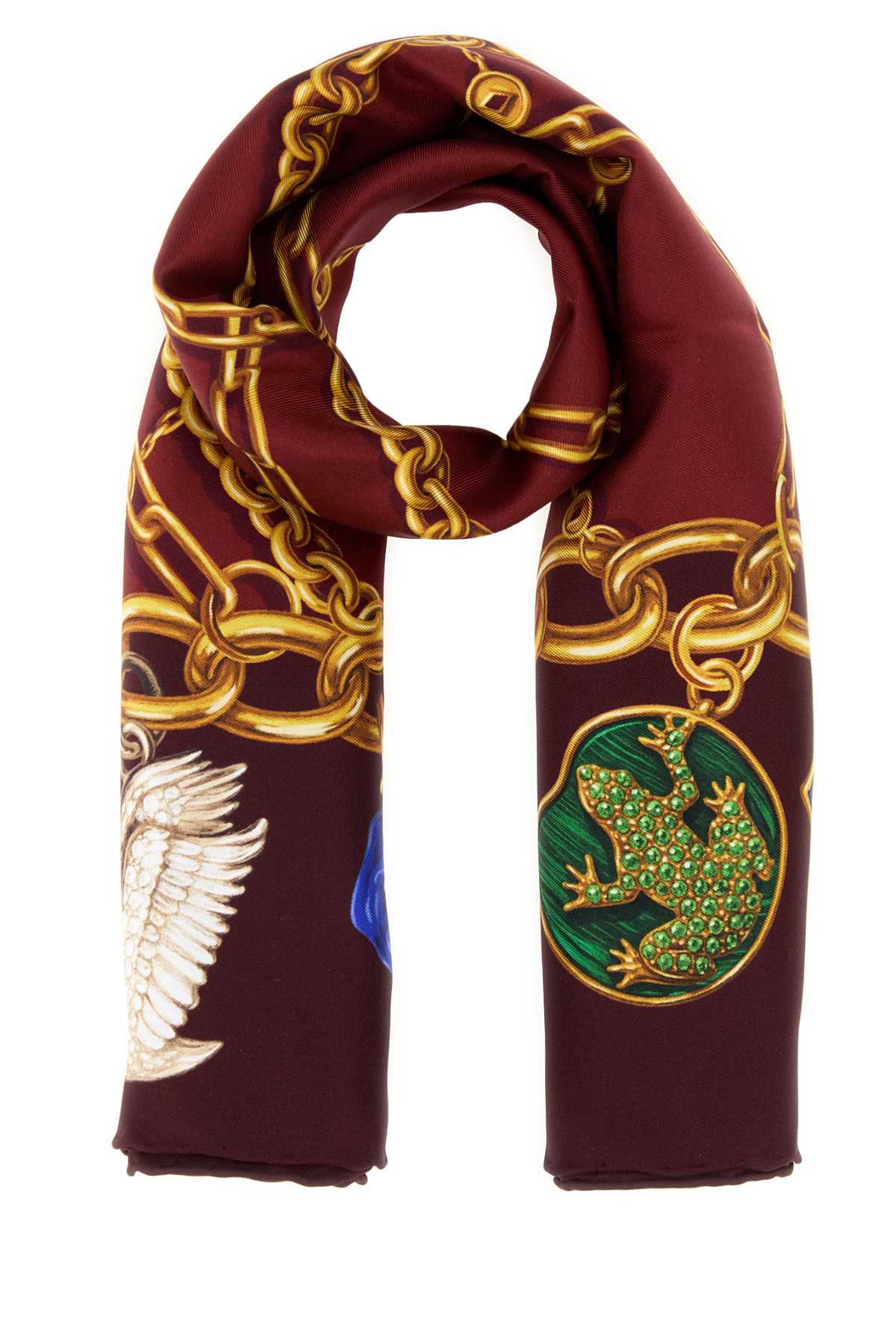Burberry Unisex Printed Silk Foulard BURBERRY