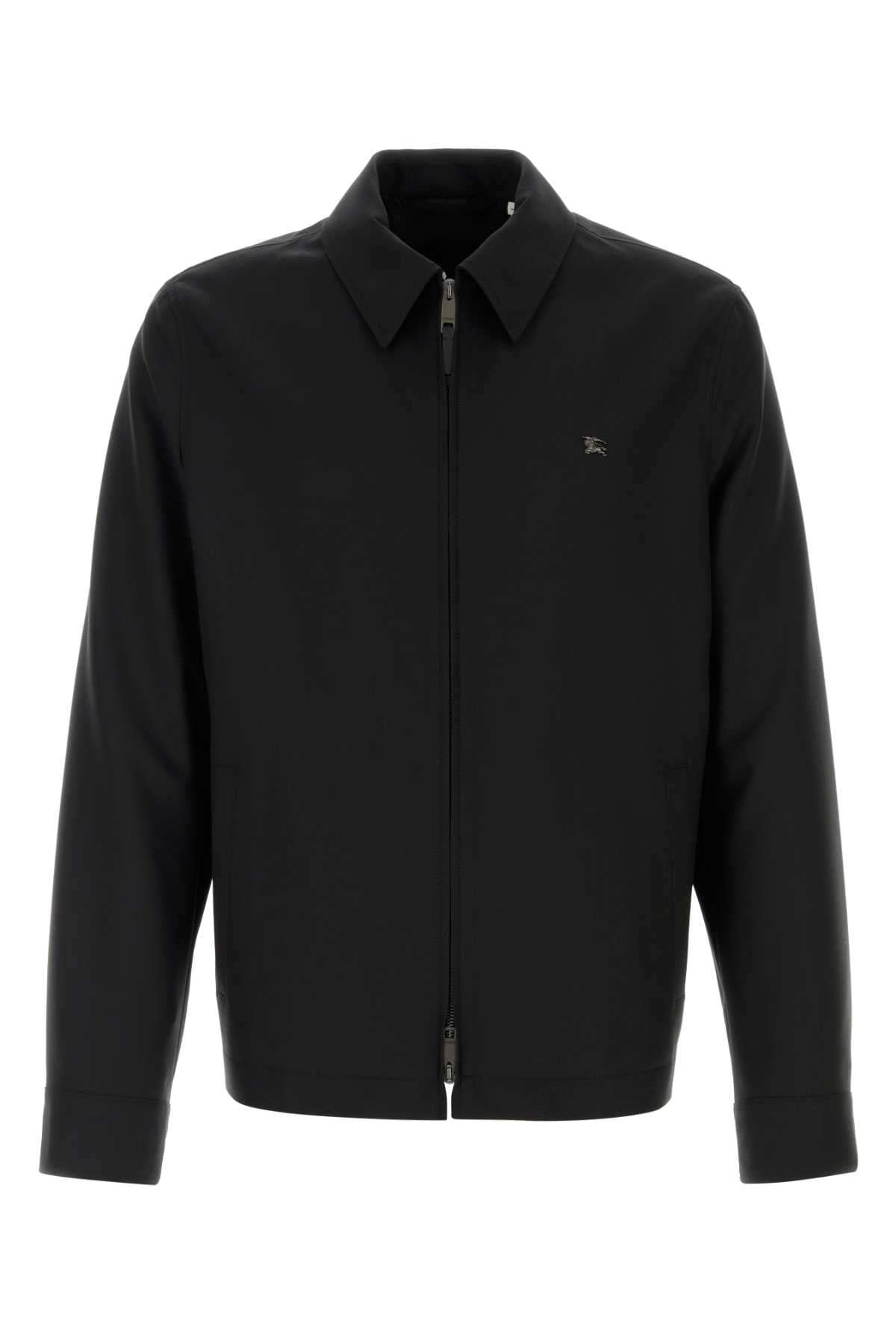 Burberry Men Black Twill Jacket BURBERRY