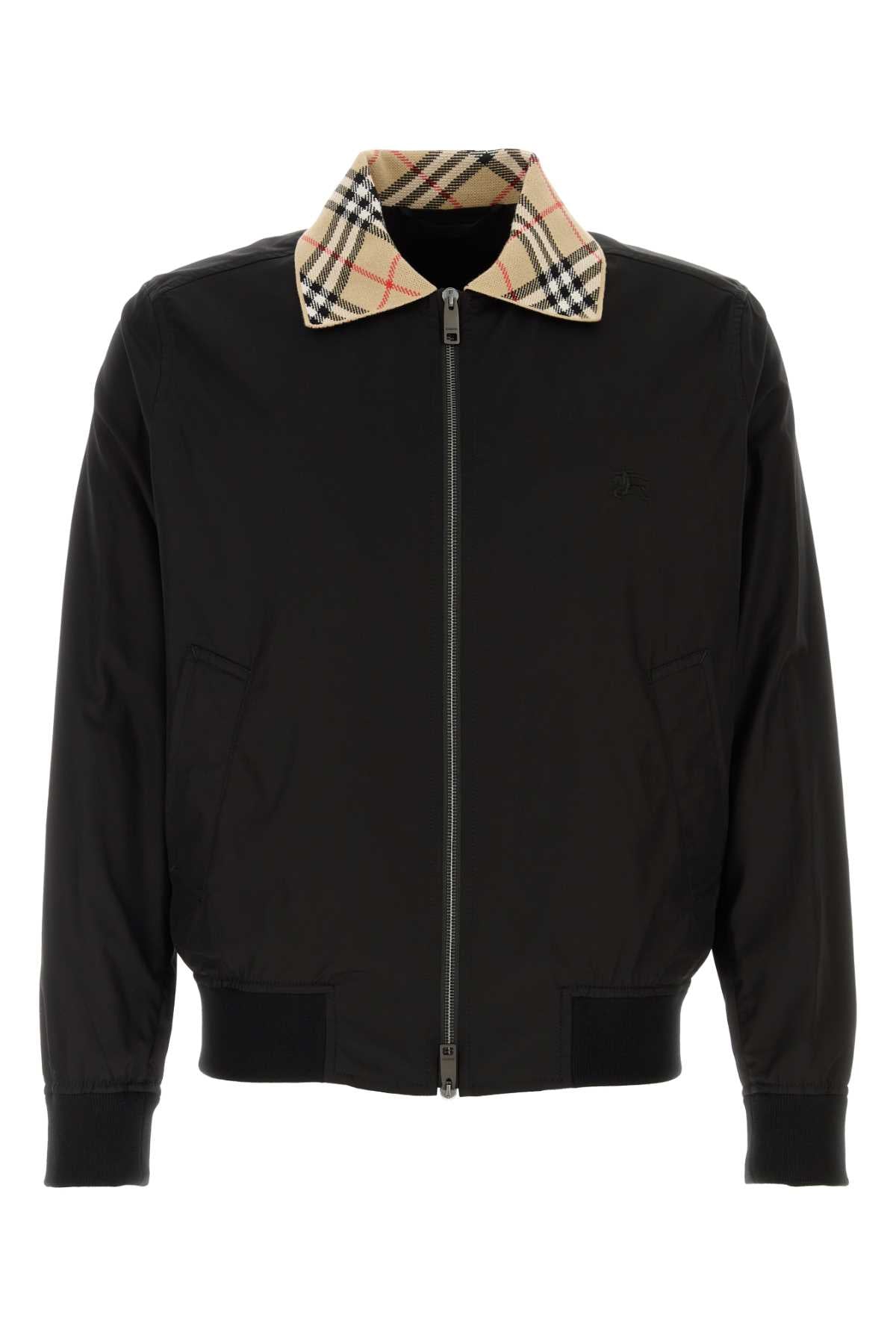Burberry Men Black Cotton Jacket BURBERRY