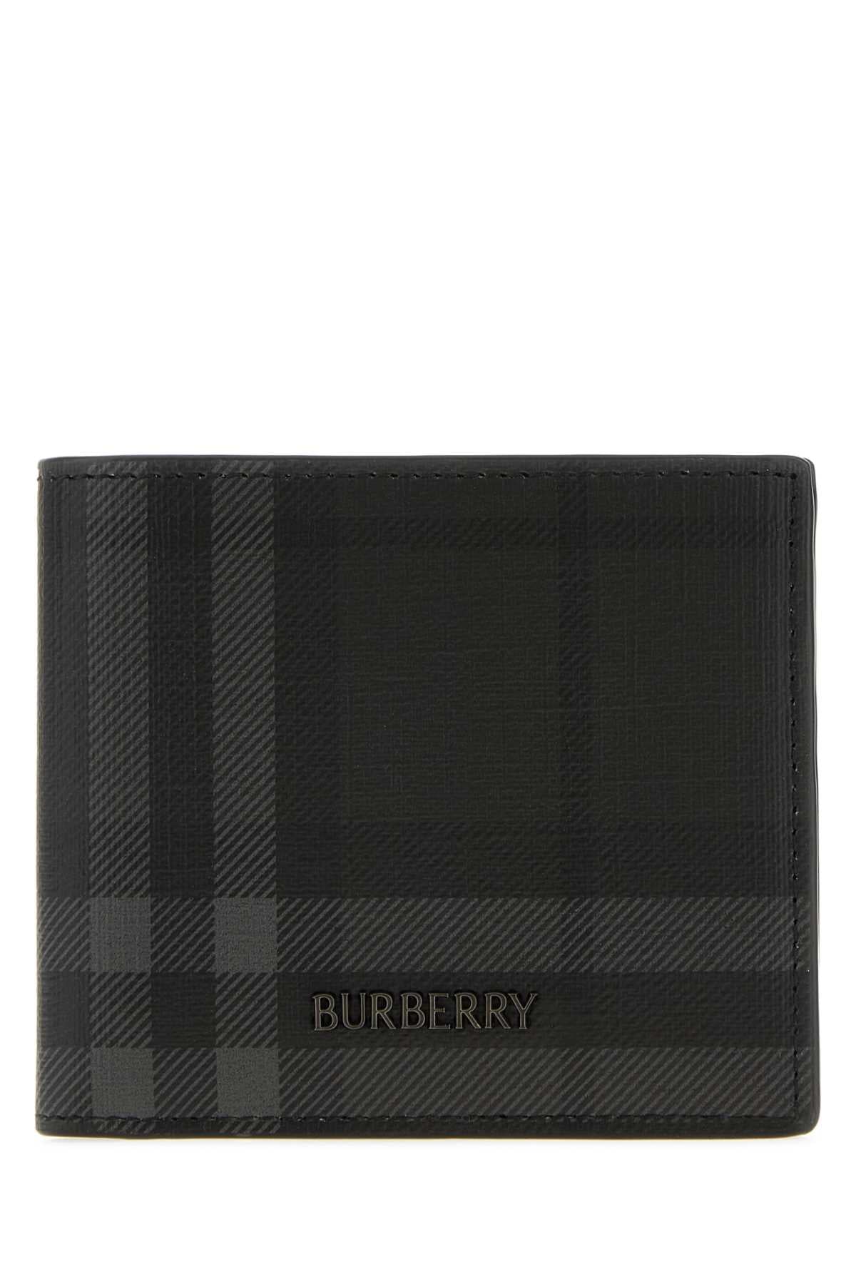 Burberry Men Printed Canvas Wallet BURBERRY
