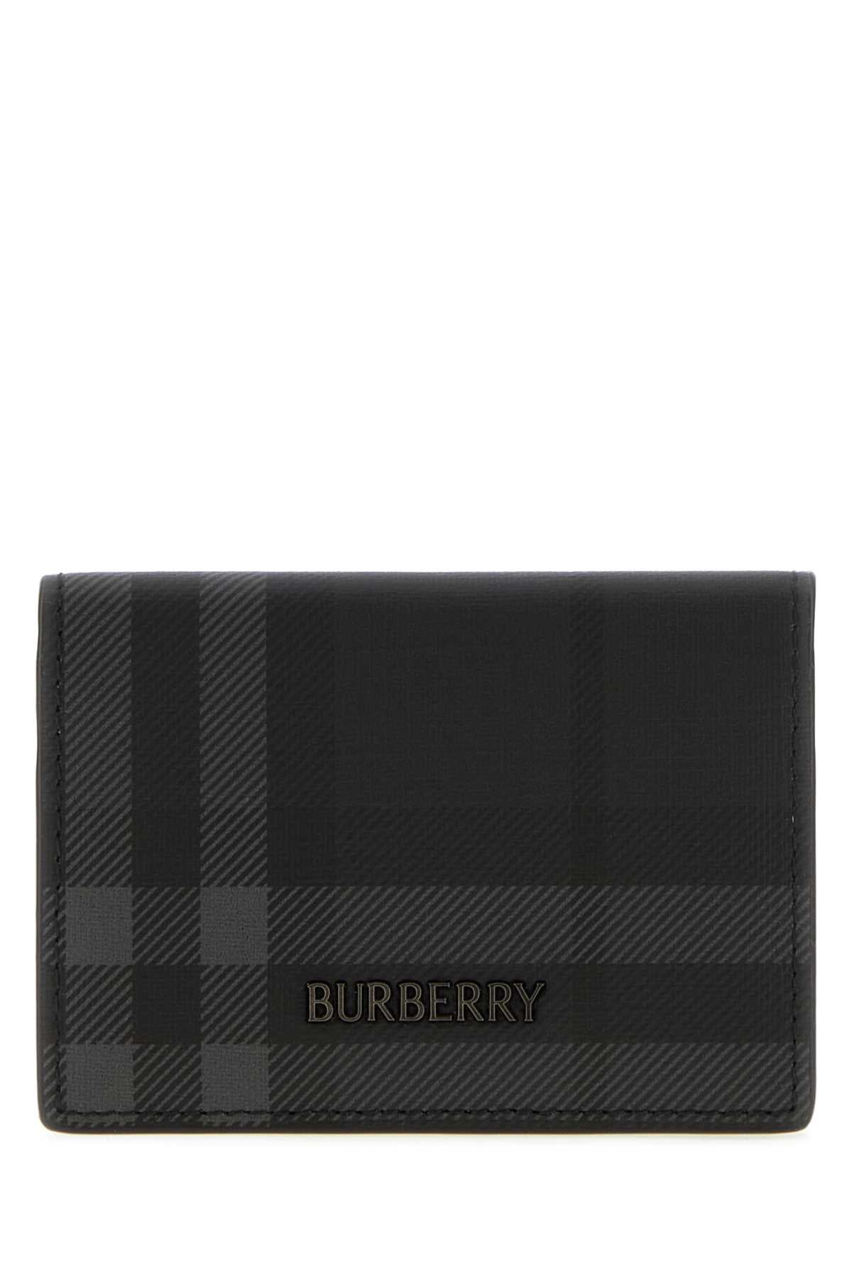 Burberry Men Printed Canvas Card Holder BURBERRY