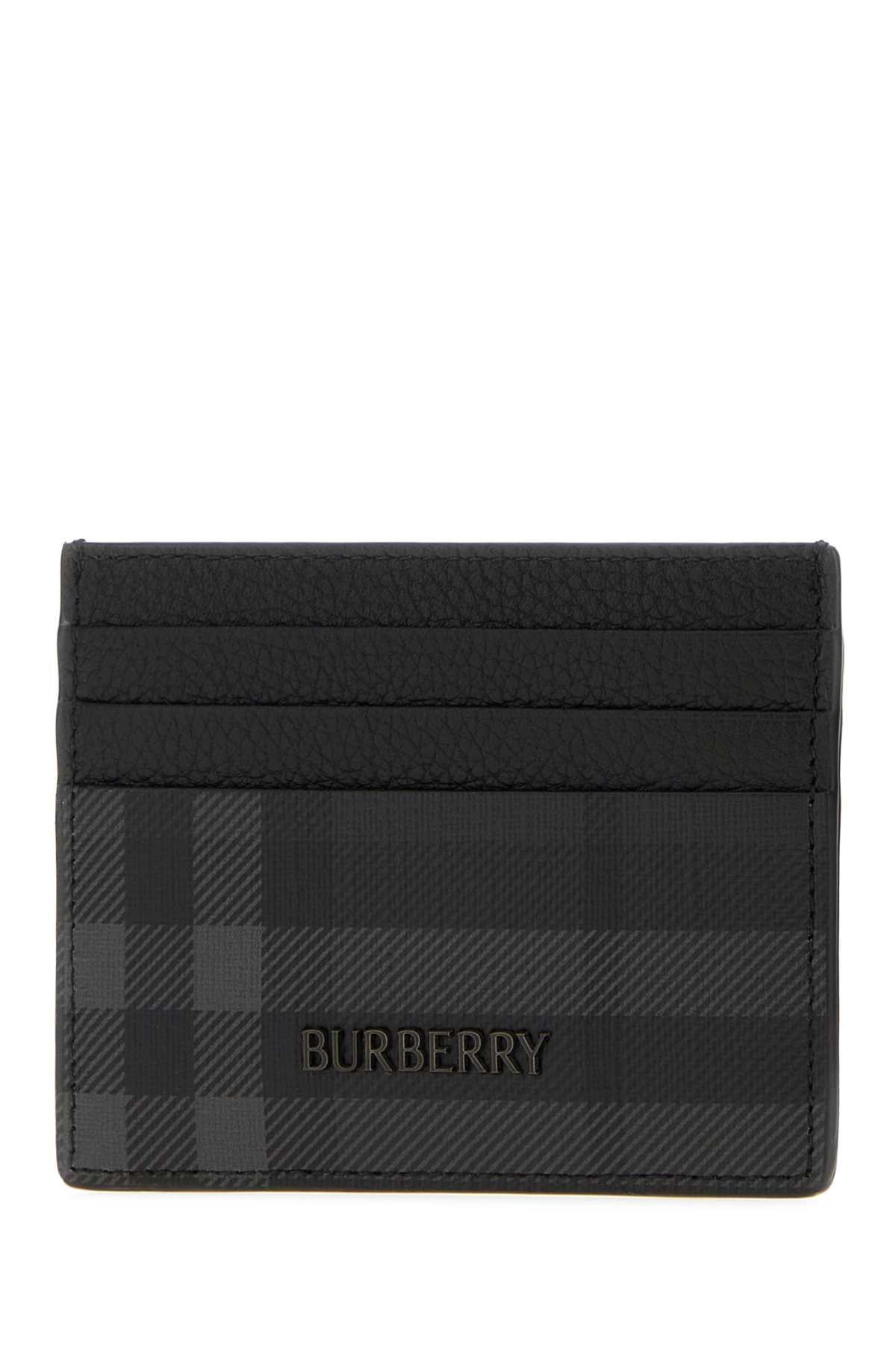 Burberry Men Printed Canvas City Card Holder BURBERRY