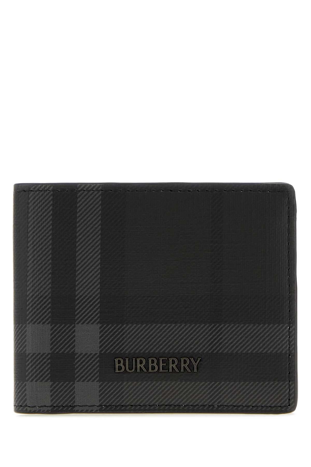 Burberry Men Printed Canvas Wallet BURBERRY