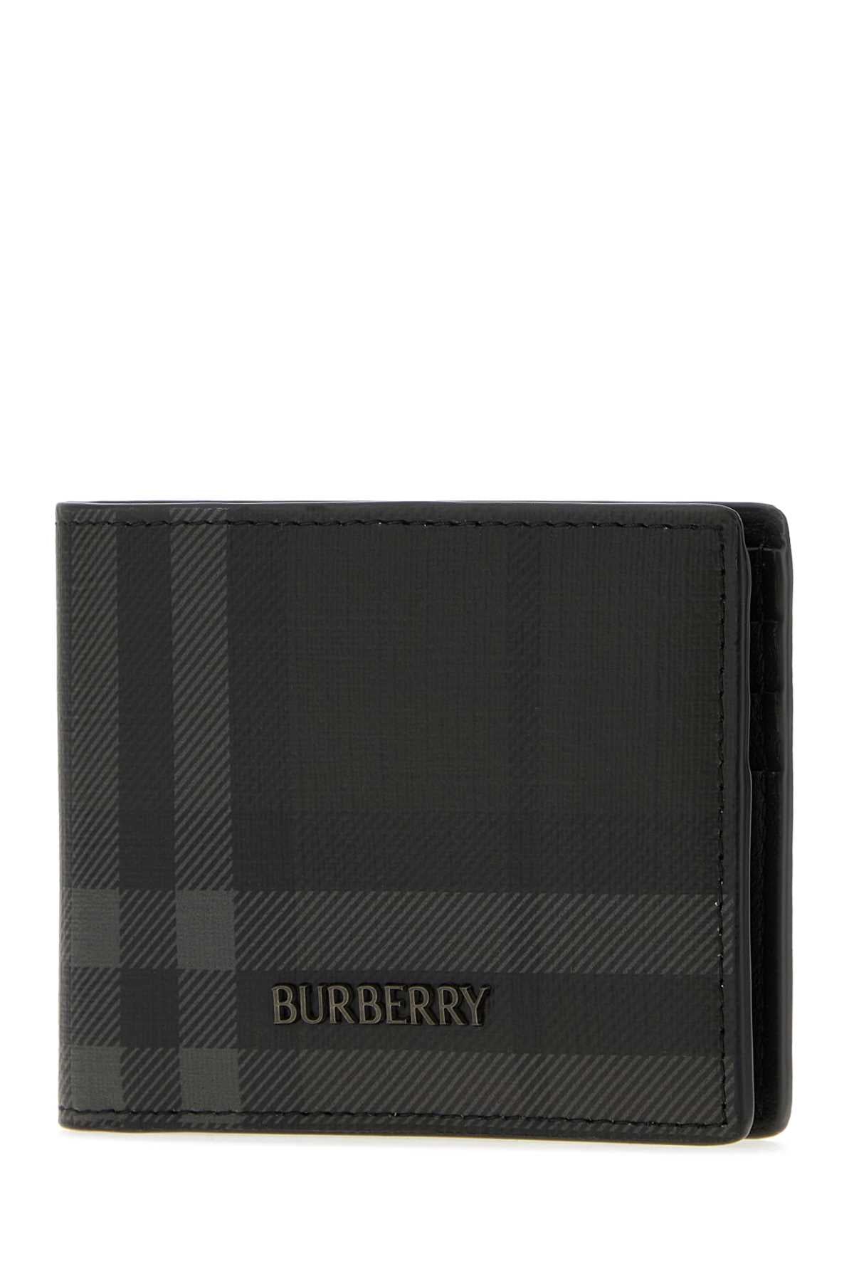 Burberry Men Printed Canvas Wallet BURBERRY