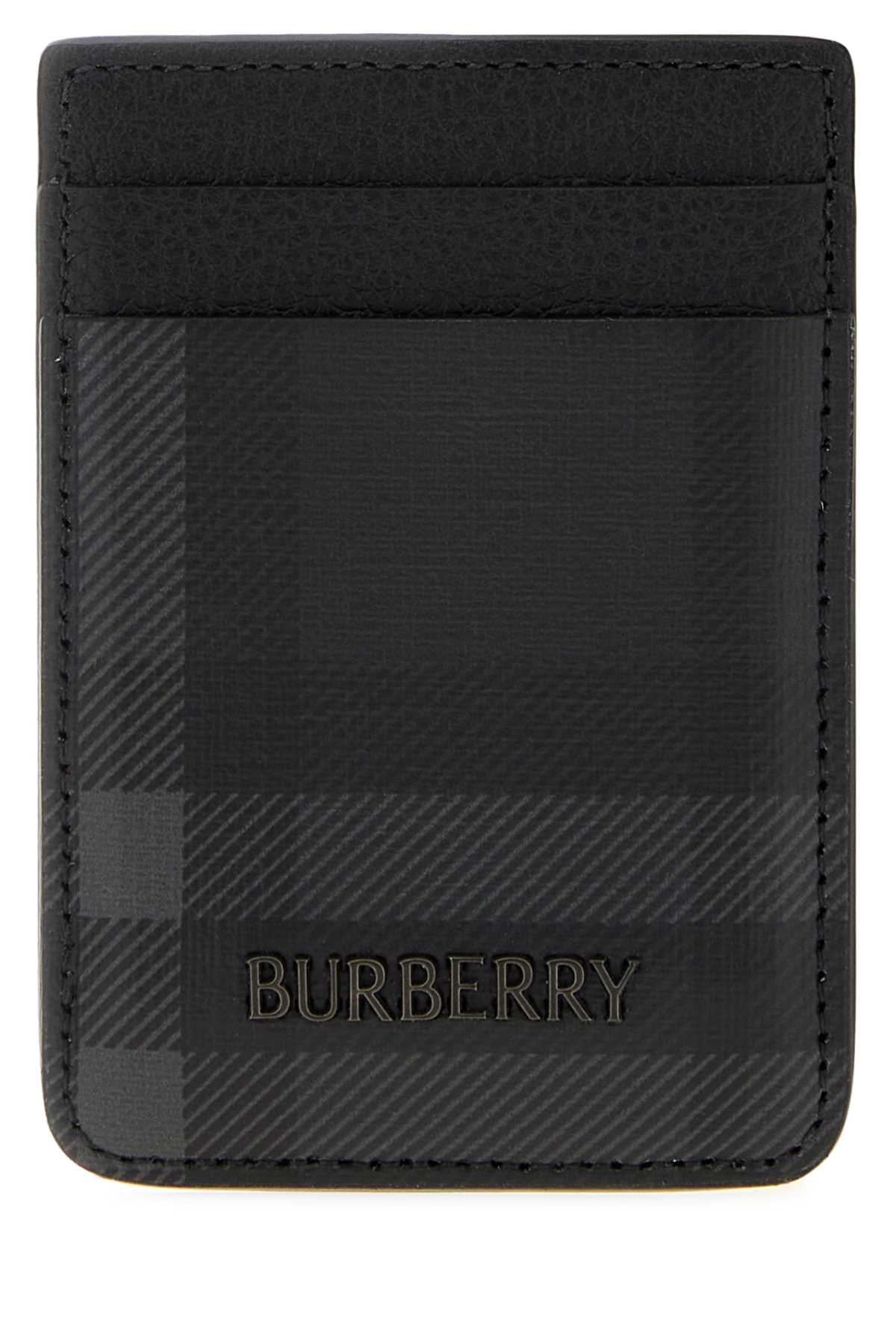Burberry Men Printed Canvas Card Holder BURBERRY