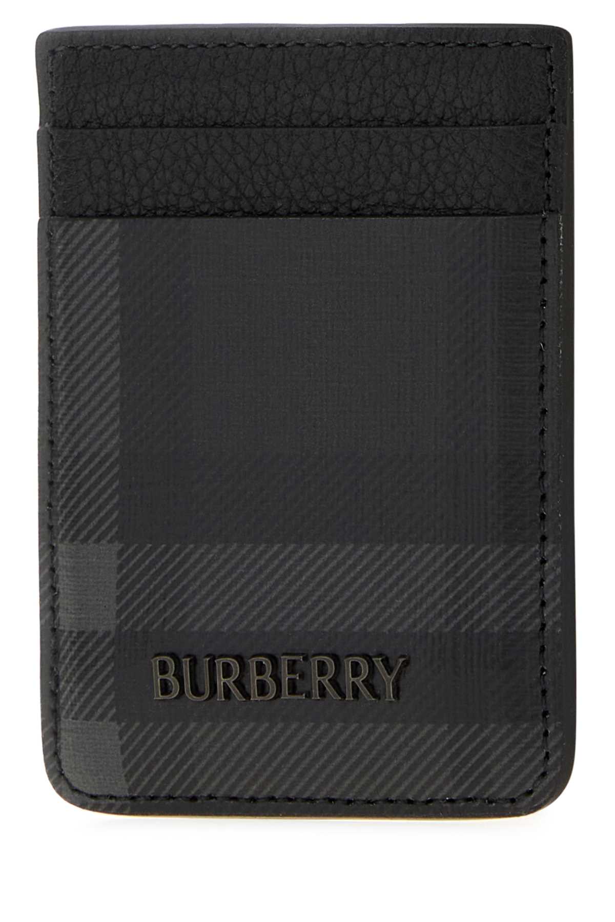 Burberry Men Printed Canvas Card Holder BURBERRY
