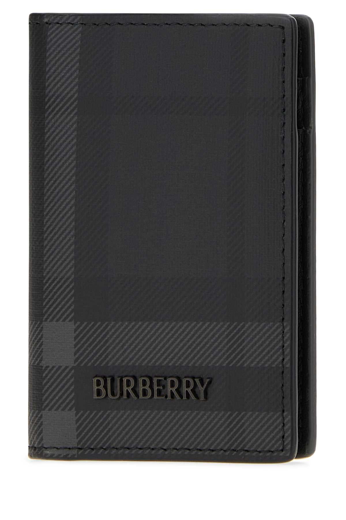 Burberry Men Printed Canvas City Card Holder BURBERRY