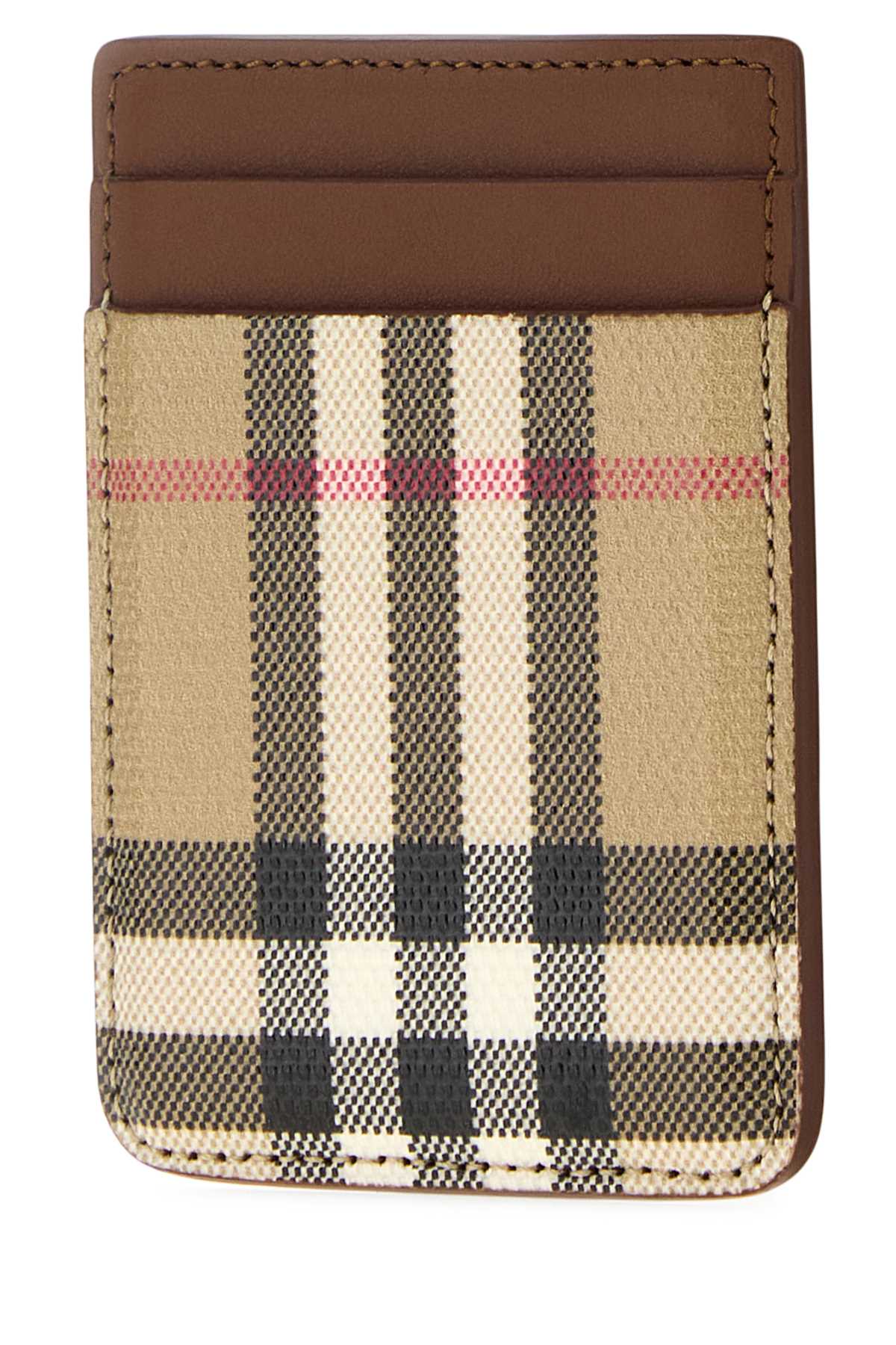 Burberry Men Printed Canvas Card Holder BURBERRY