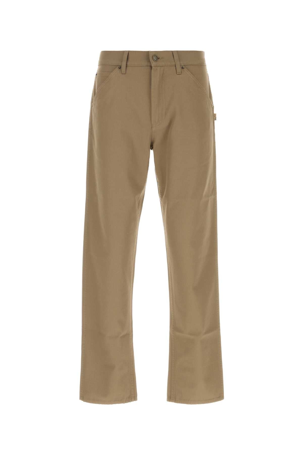 Burberry Men Khaki Cotton Pant BURBERRY