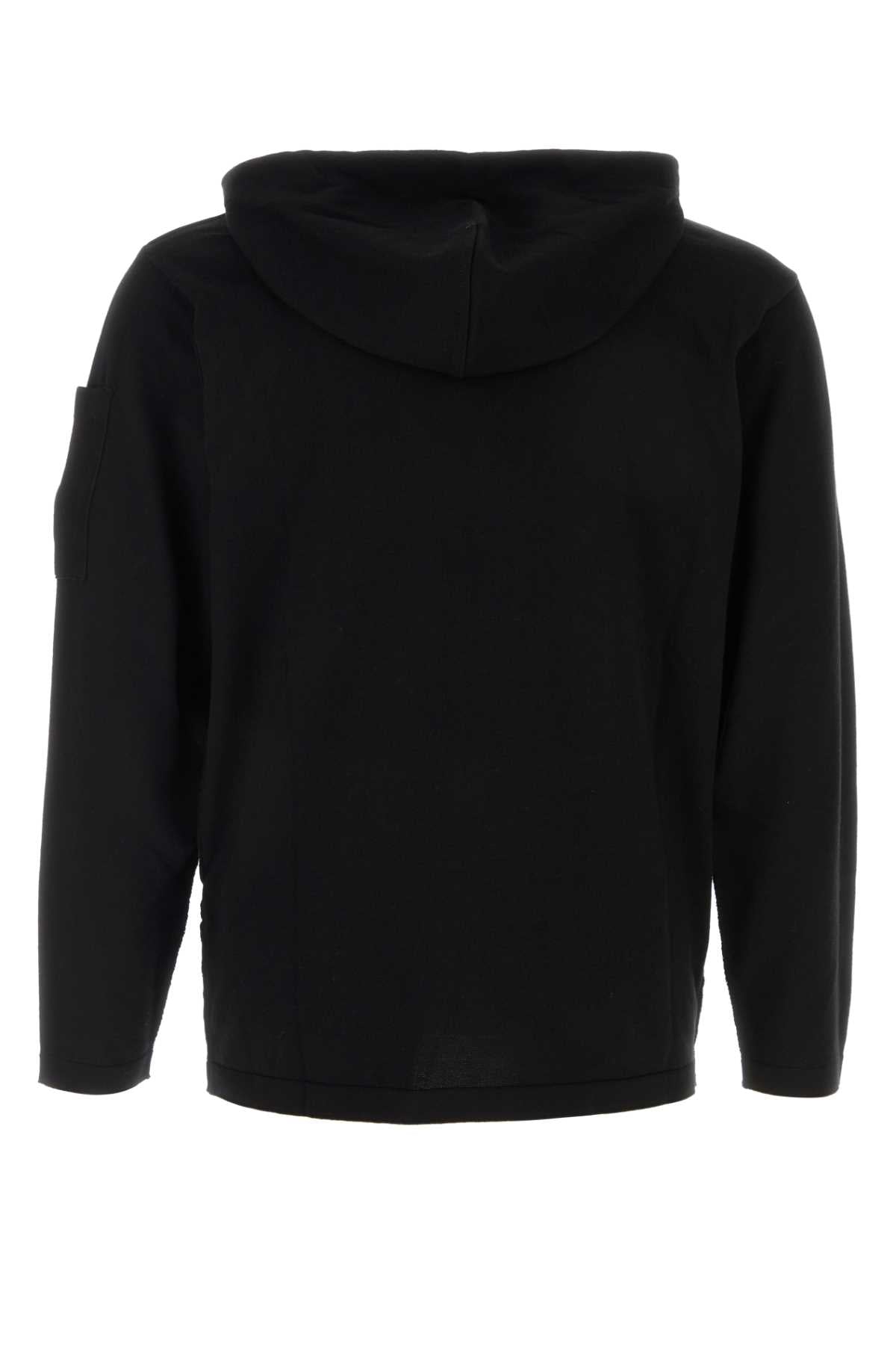 C.P. Company Men Black Knit Sweatshirt C.P. COMPANY