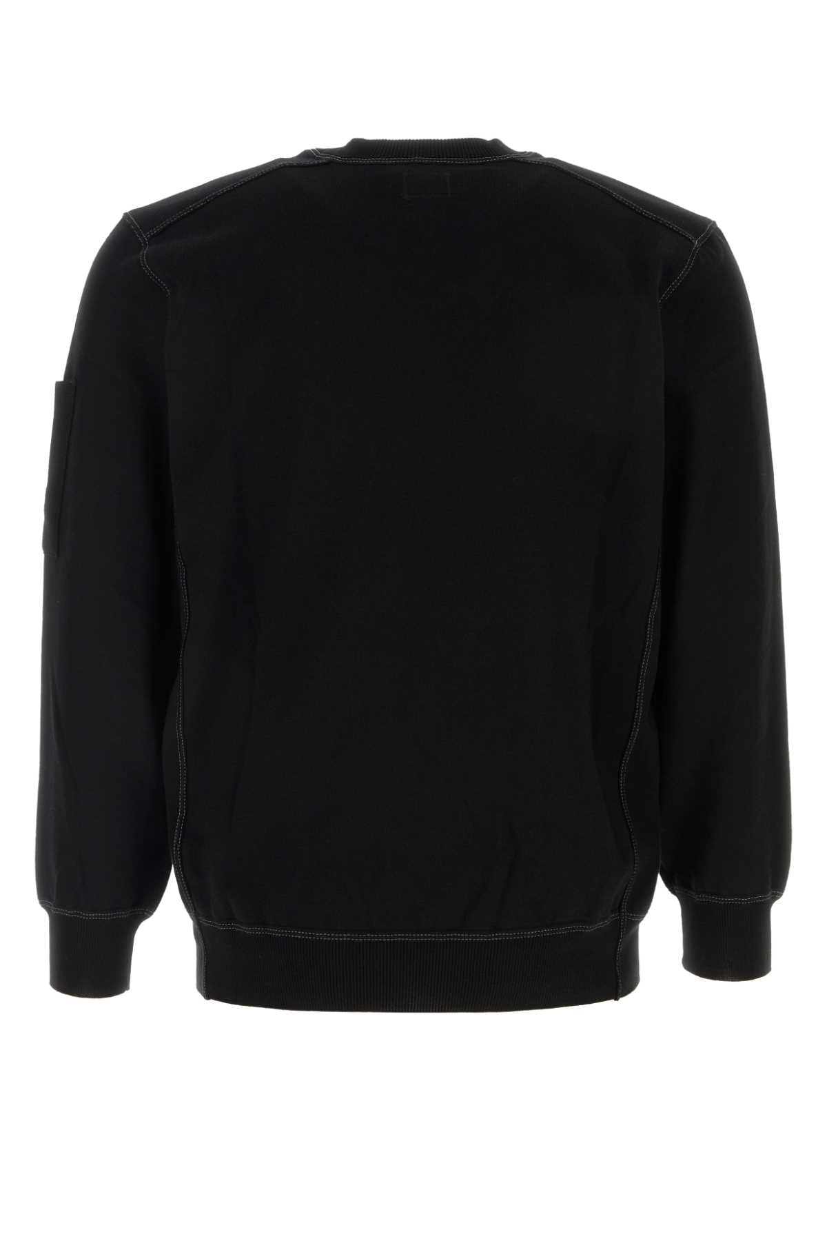 C.P. Company Men Black Cotton Sweater C.P. COMPANY
