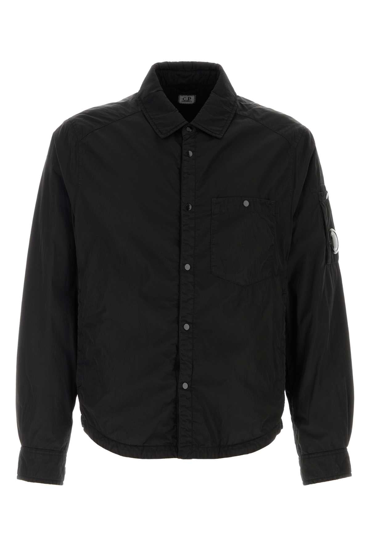 C.P. Company Men Black Nylon Padded Jacket C.P. COMPANY