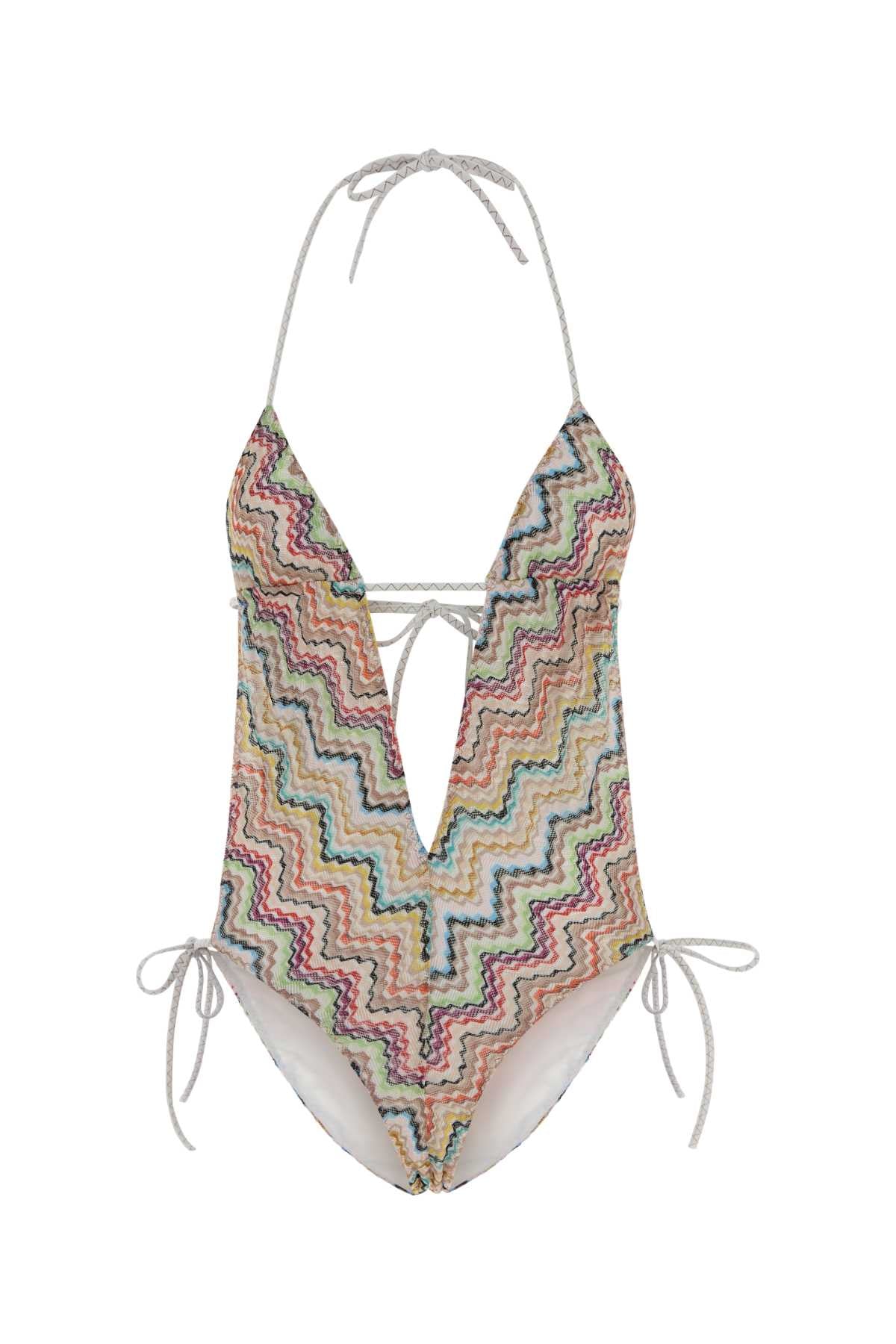 Missoni Women Embroidered Polyester Swimsuit MISSONI