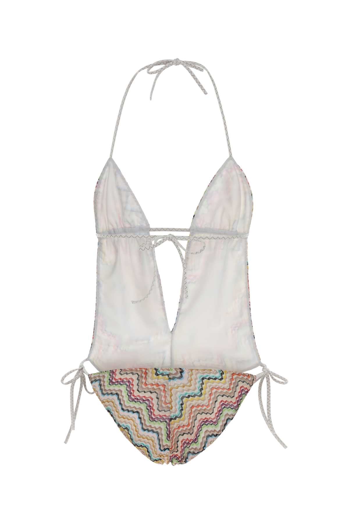 Missoni Women Embroidered Polyester Swimsuit MISSONI
