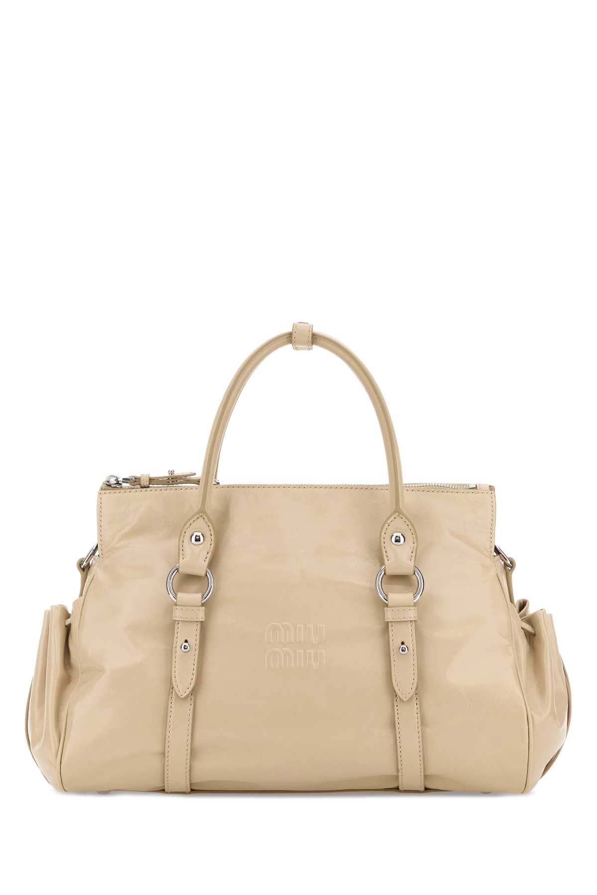Miu Miu Women Sand Leather Handbag MIU MIU