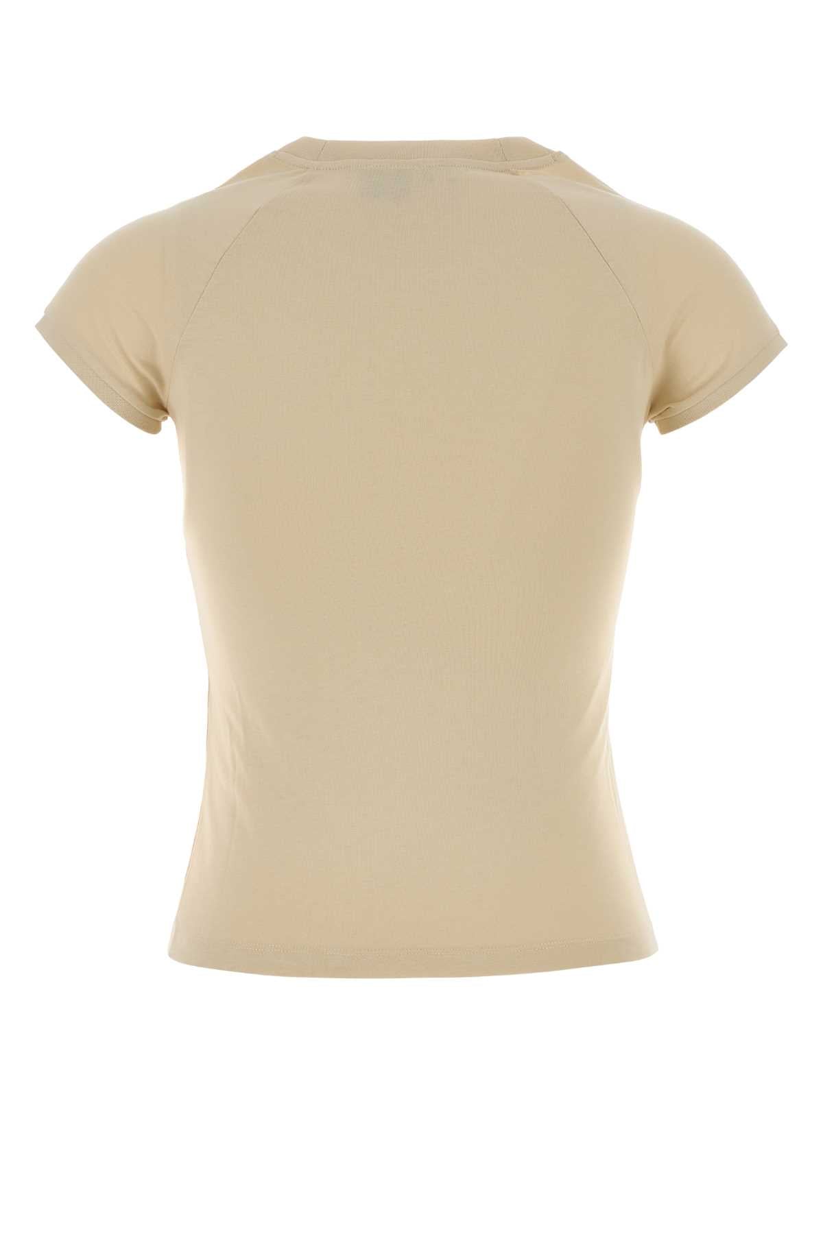 Loewe Paula's Ibiza Women Cream Cotton Paula S Ibiza T-Shirt LOEWE