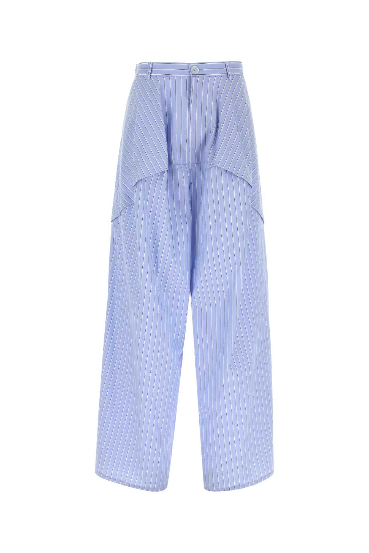 Loewe Paula's Ibiza Women Embroidered Cotton Wide-Leg Paula S Ibiza Pant LOEWE