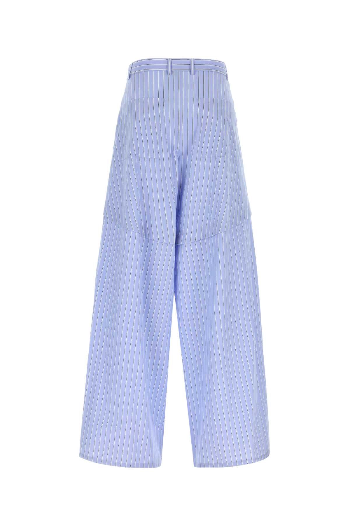 Loewe Paula's Ibiza Women Embroidered Cotton Wide-Leg Paula S Ibiza Pant LOEWE