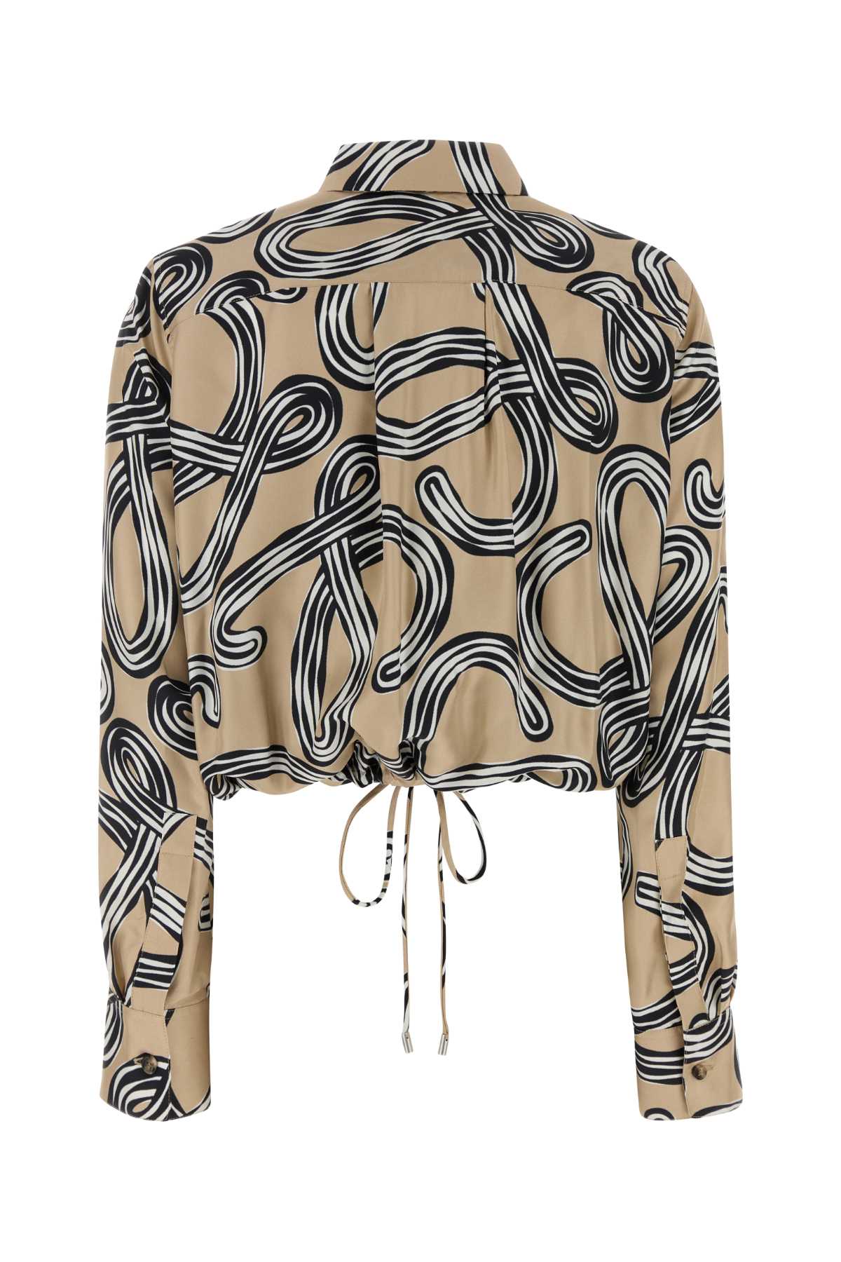 Loewe Paula's Ibiza Women Printed Silk Paula S Ibiza Shirt LOEWE