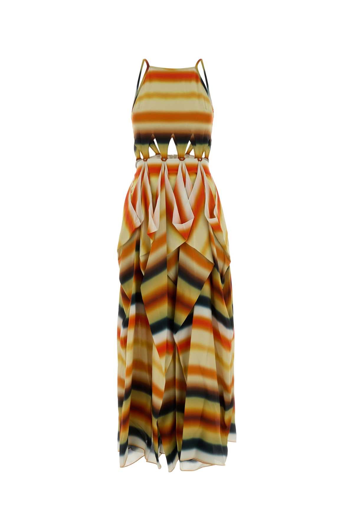 Loewe Paula's Ibiza Women Printed Crepe Paula S Ibiza Dress LOEWE
