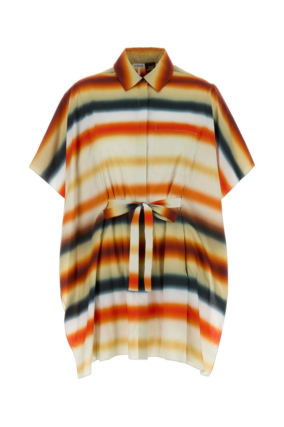 Loewe Paula's Ibiza Women Printed Poplin Paula S Ibiza Caftan LOEWE