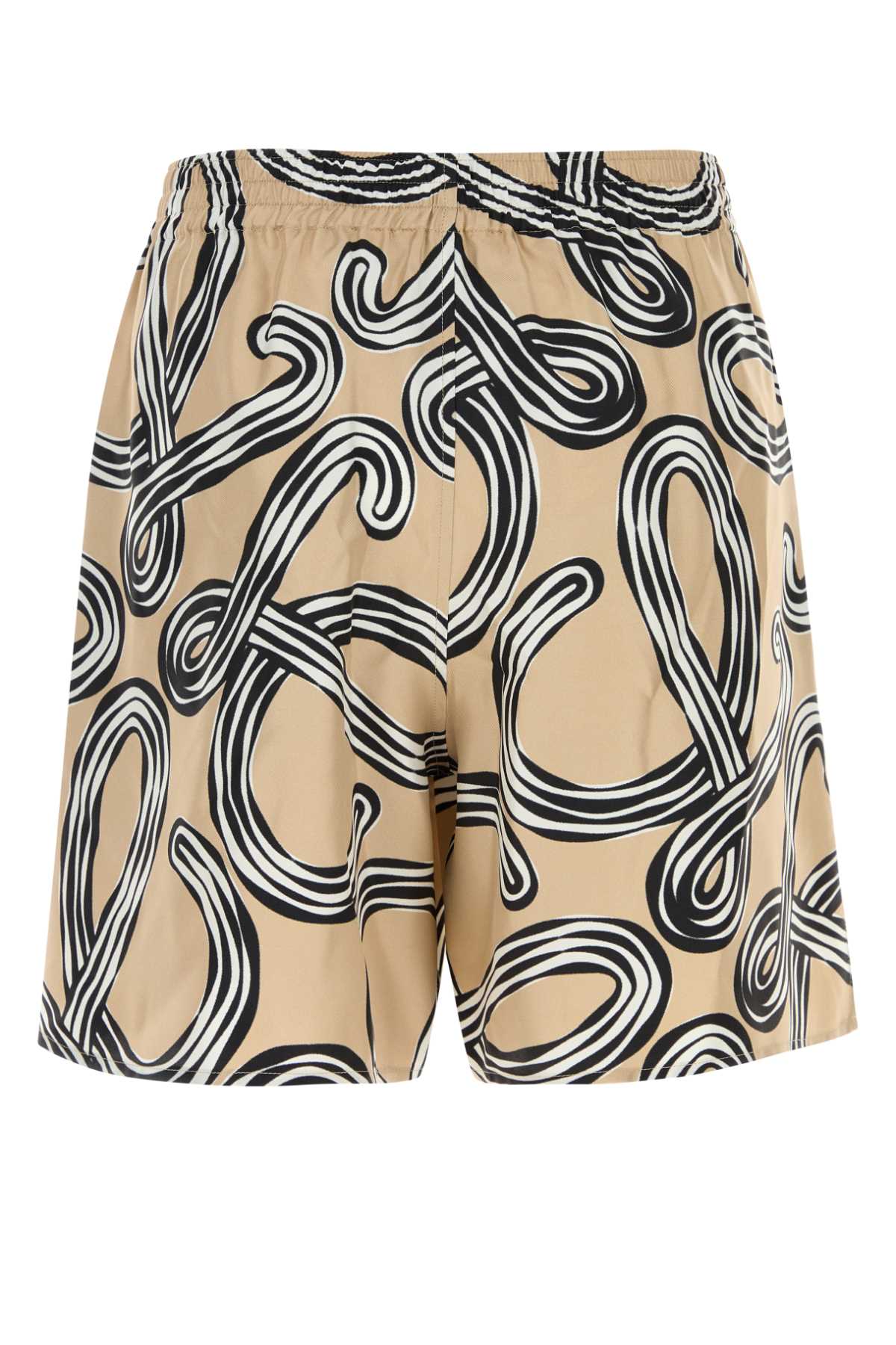 Loewe Paula's Ibiza Women Printed Silk Paula S Ibiza Shorts LOEWE
