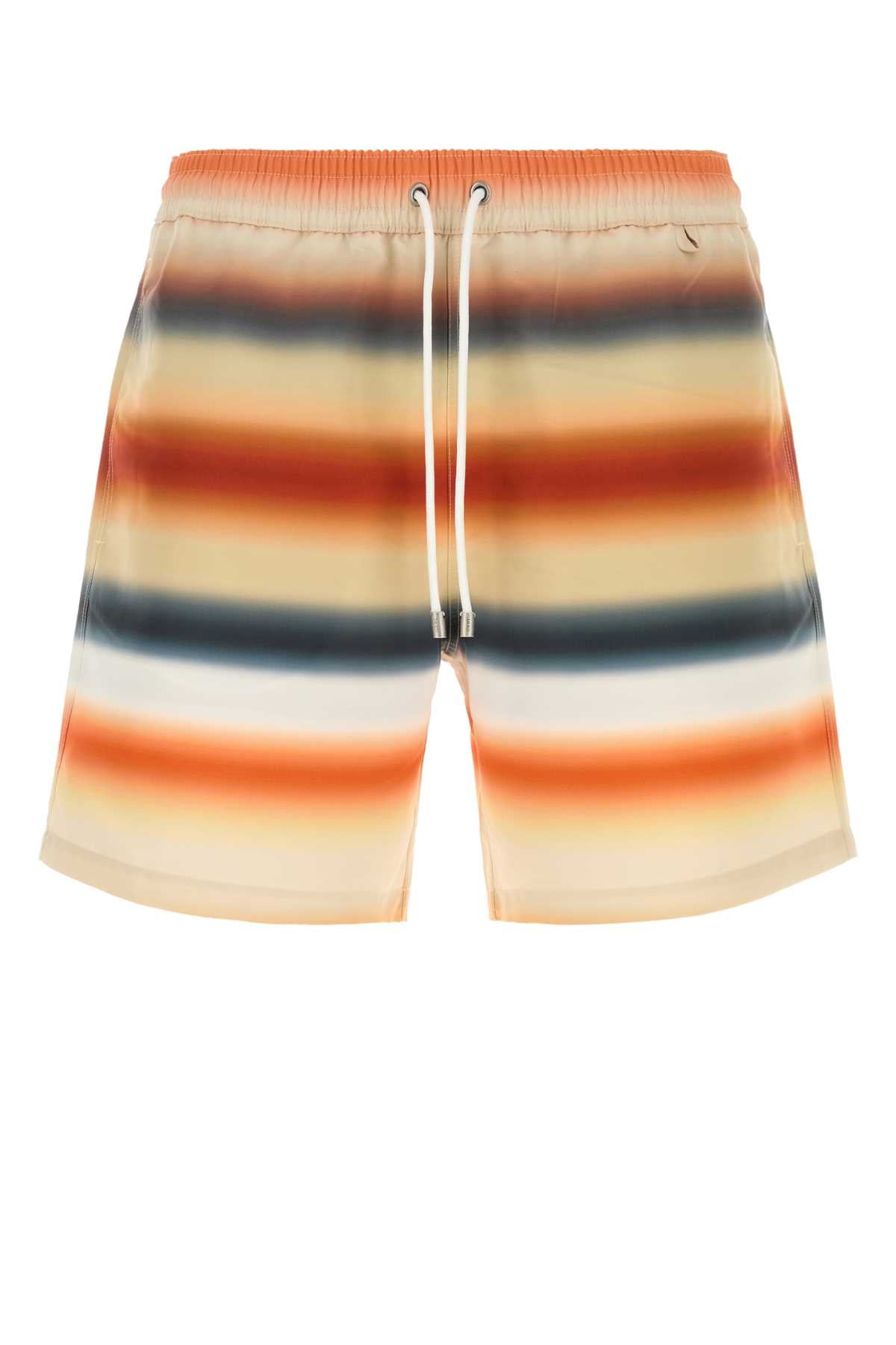 Loewe Paula's Ibiza Men Printed Polyester Swimming Shorts LOEWE