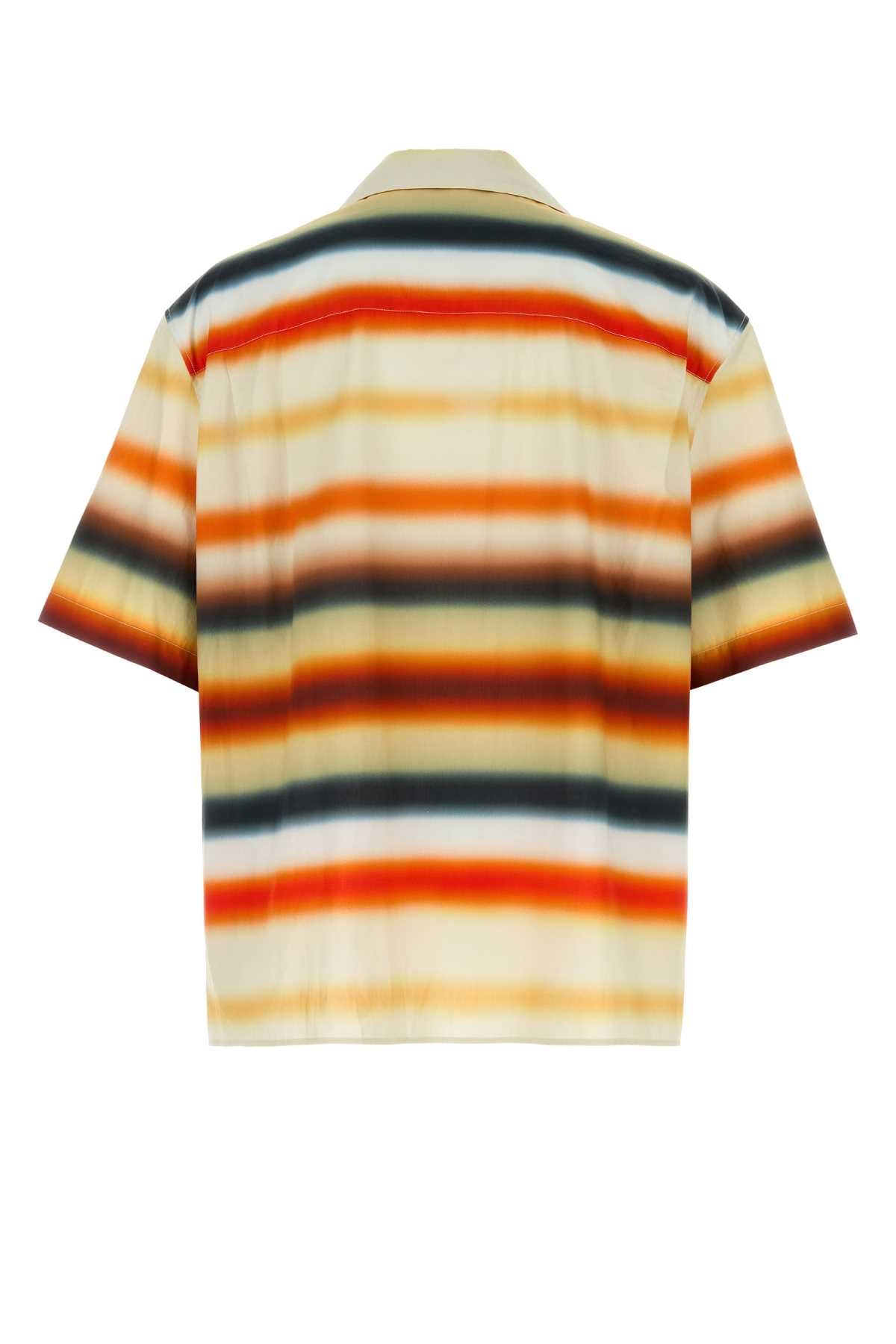 Loewe Paula's Ibiza Men Printed Poplin Paula S Ibiza Shirt LOEWE